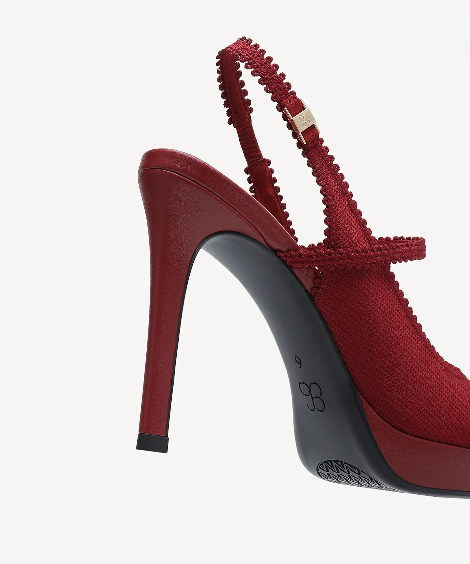 EmbroDance Pointed Toe Platform Heeled Slingback - Image 42