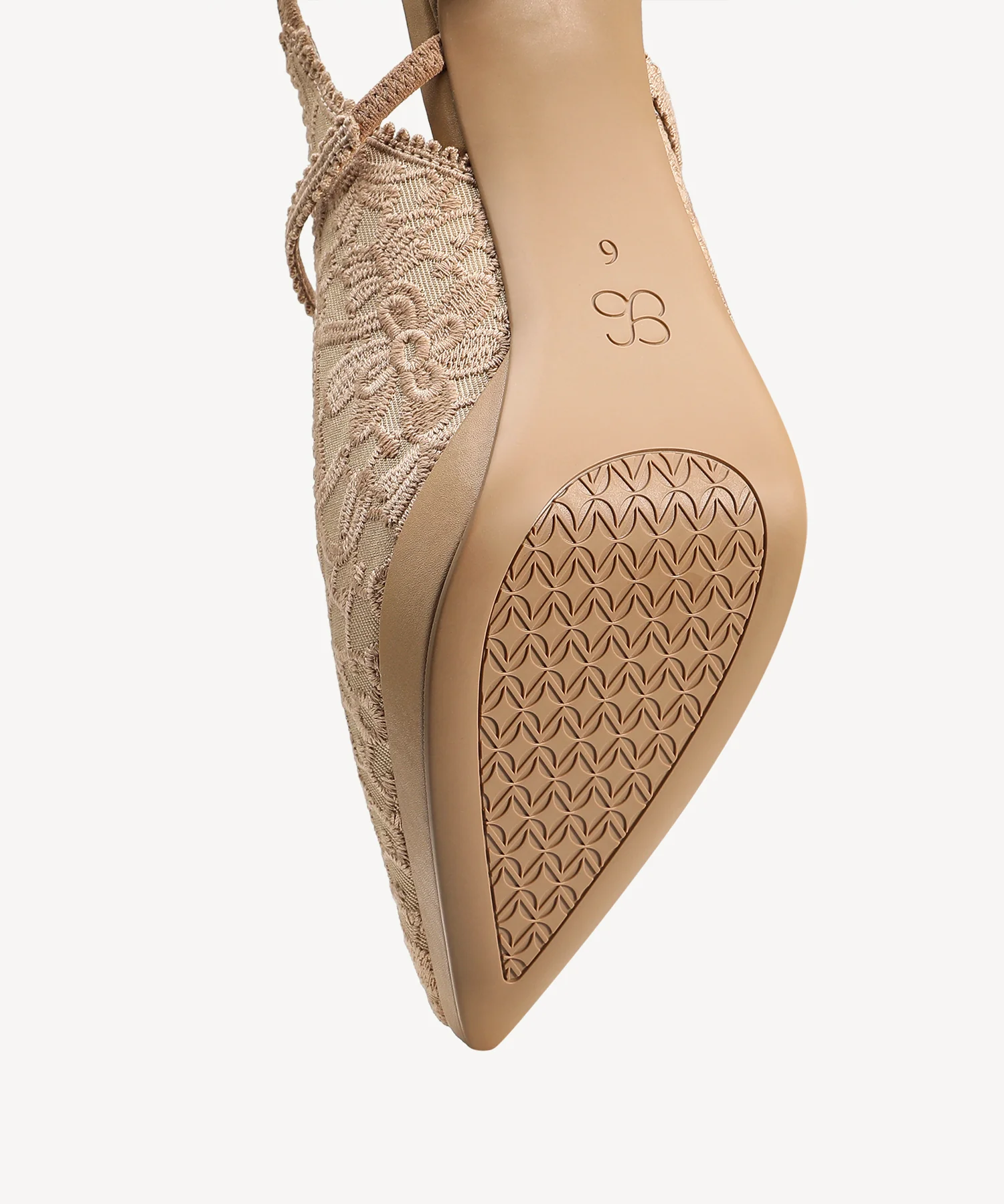 EmbroDance Pointed Toe Platform Heeled Slingback - Image 36