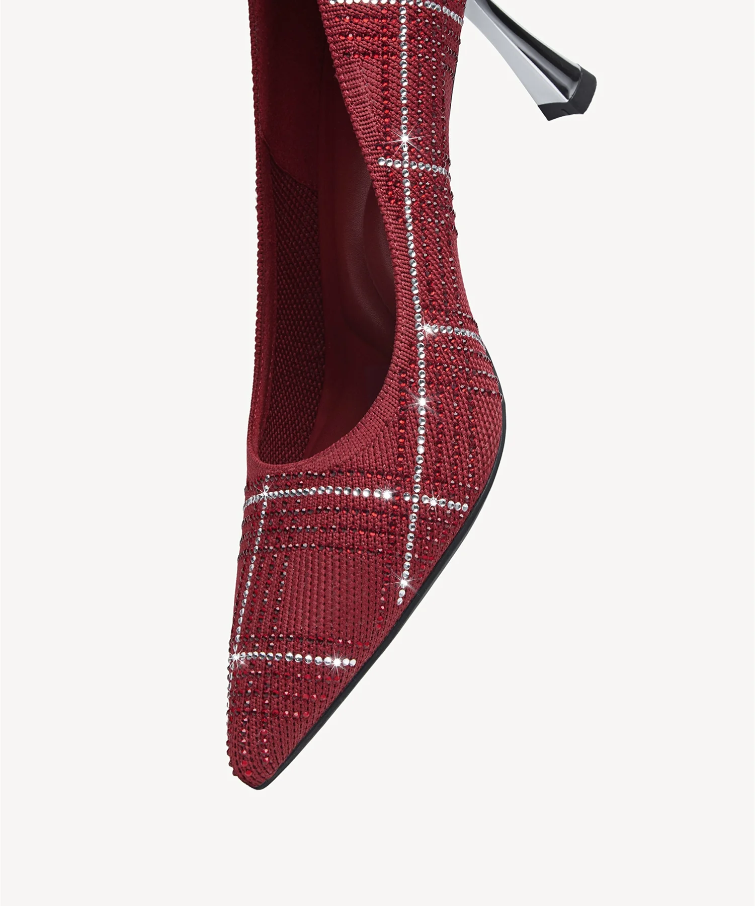 EternalPace Diamond Pointed Toe Heeled Pump - Image 47