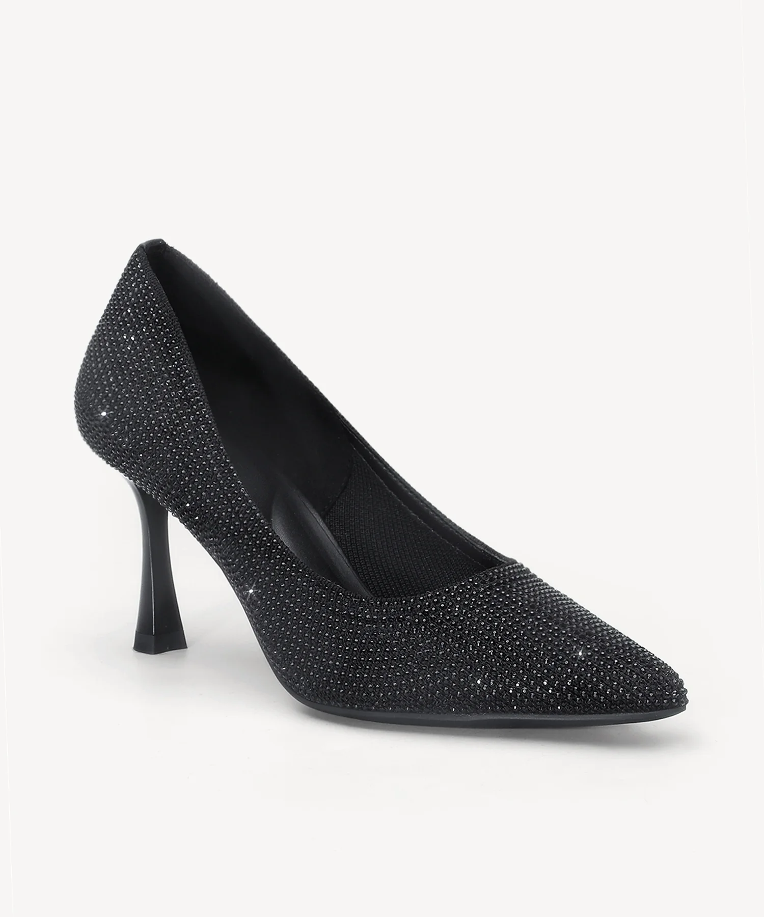 EternalPace Diamond Pointed Toe Heeled Pump - Image 15