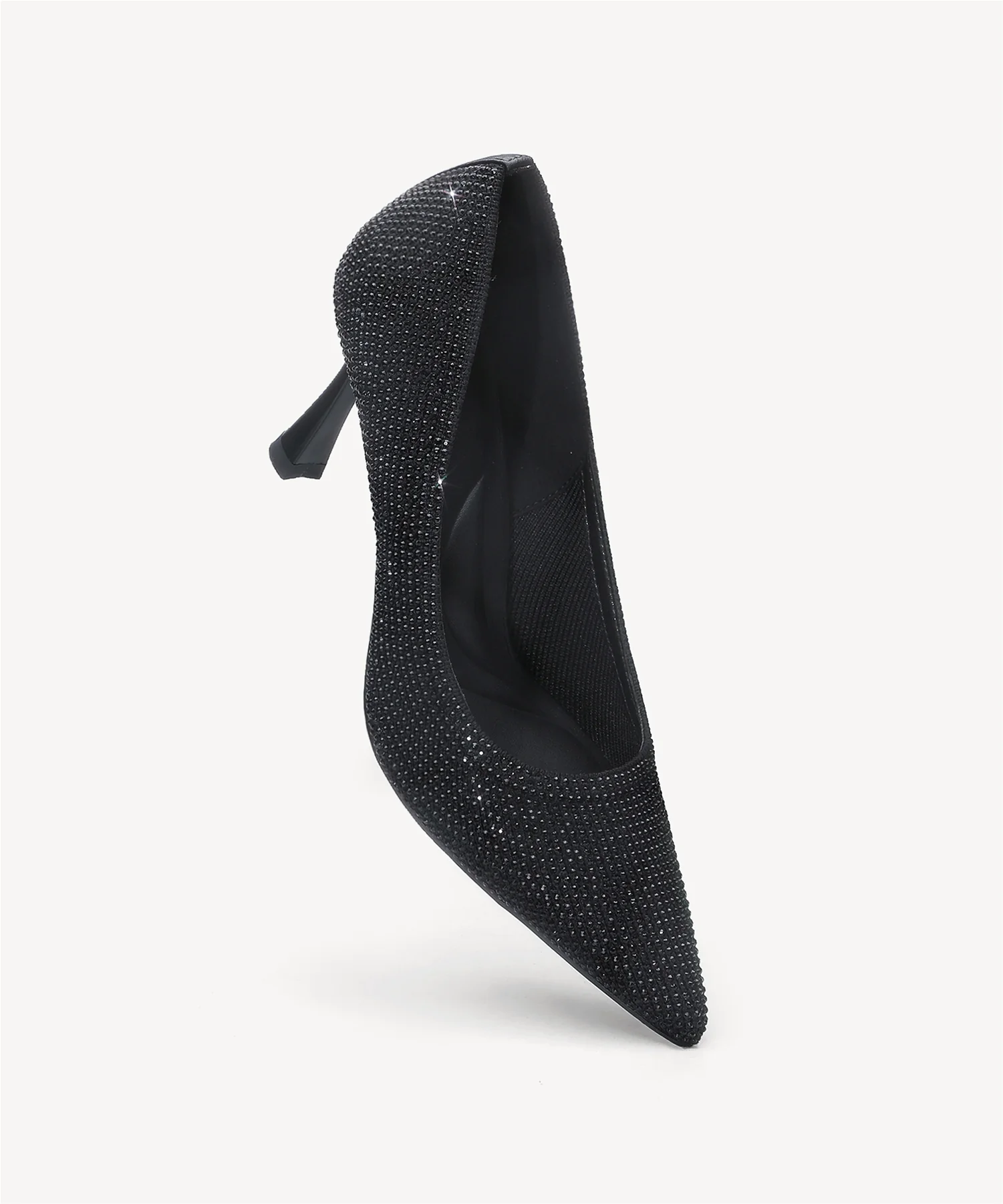 EternalPace Diamond Pointed Toe Heeled Pump - Image 18