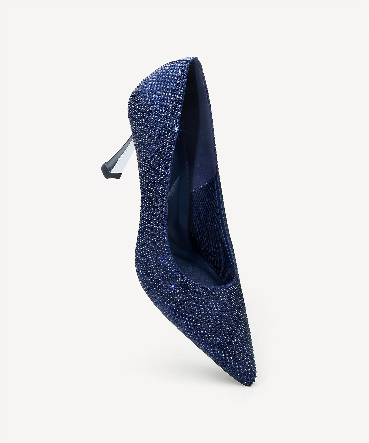 EternalPace Diamond Pointed Toe Heeled Pump - Image 4