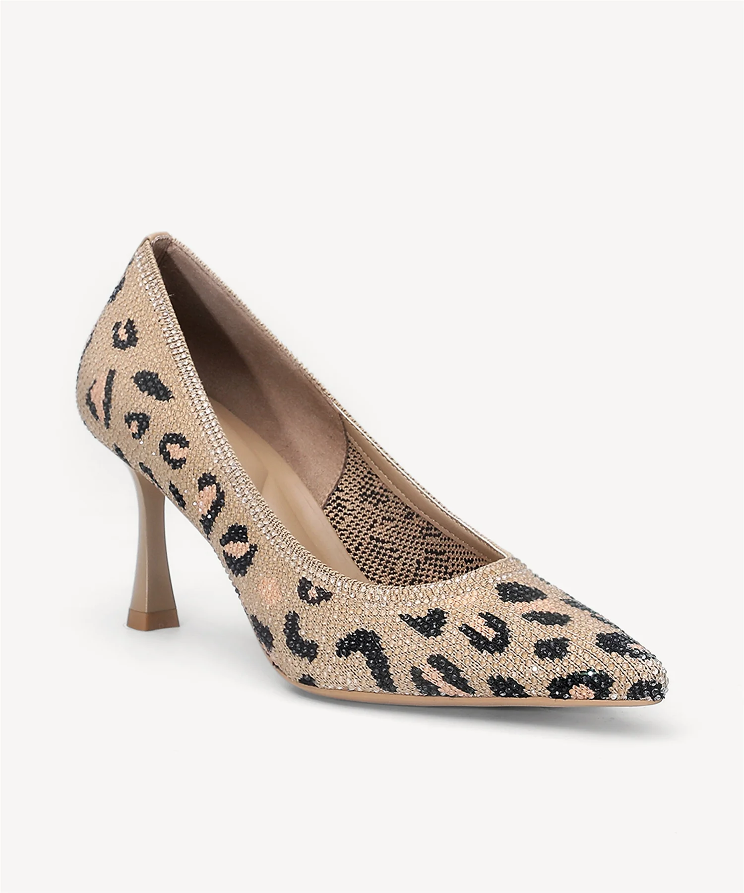 EternalPace Diamond Pointed Toe Heeled Pump - Image 22