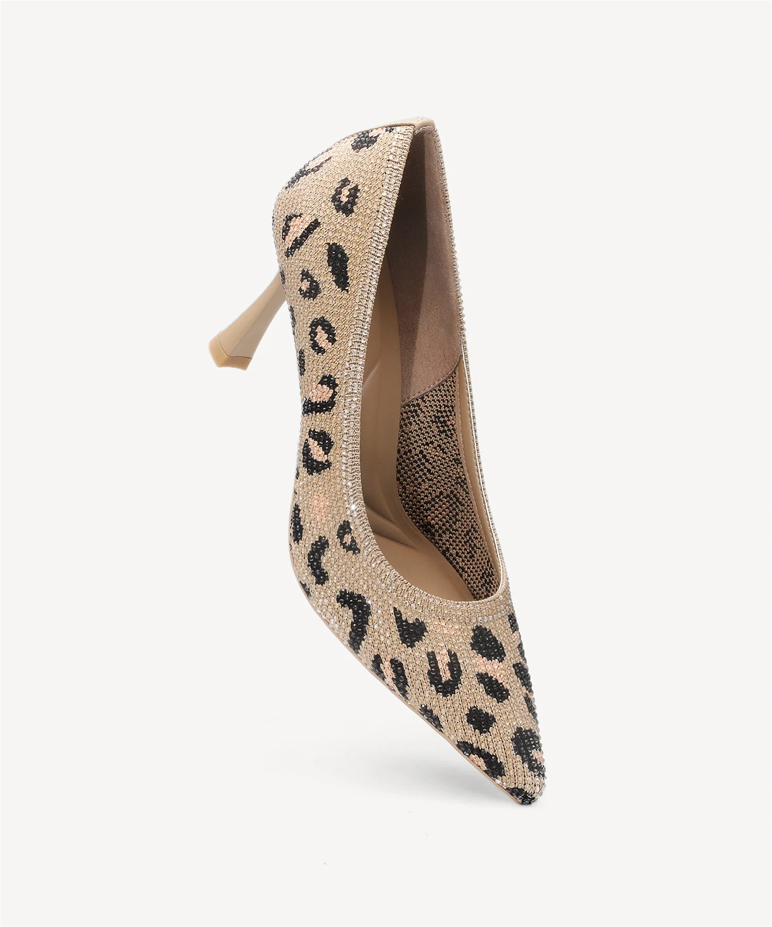 EternalPace Diamond Pointed Toe Heeled Pump - Image 25