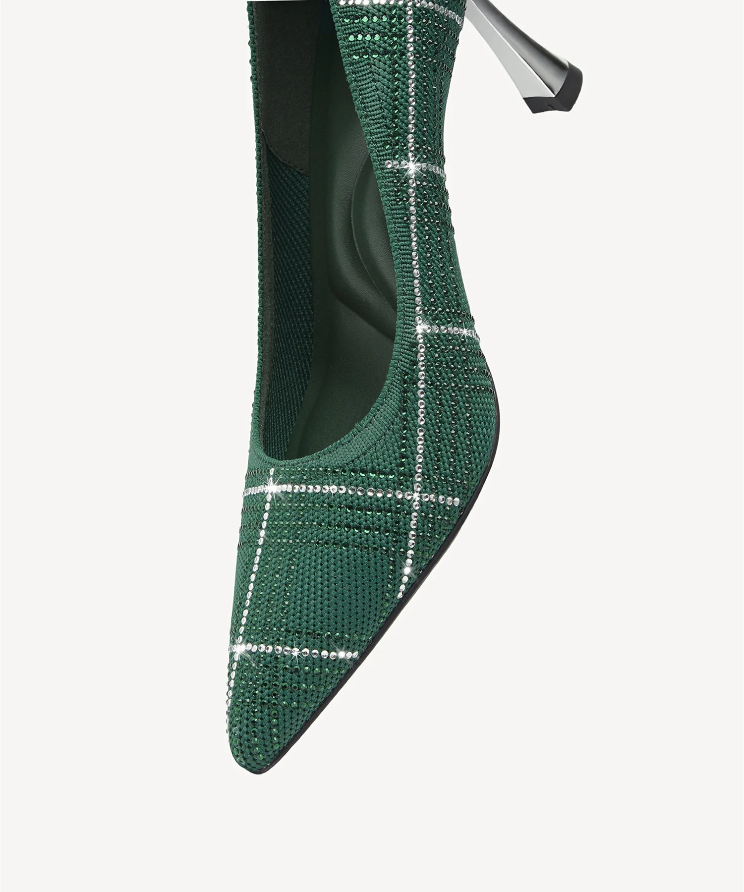 EternalPace Diamond Pointed Toe Heeled Pump - Image 54