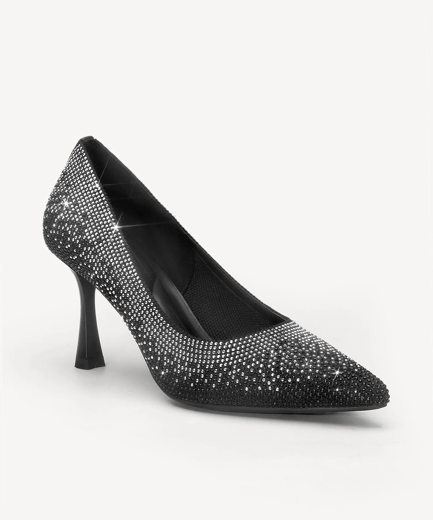 EternalPace Diamond Pointed Toe Heeled Pump - Image 29