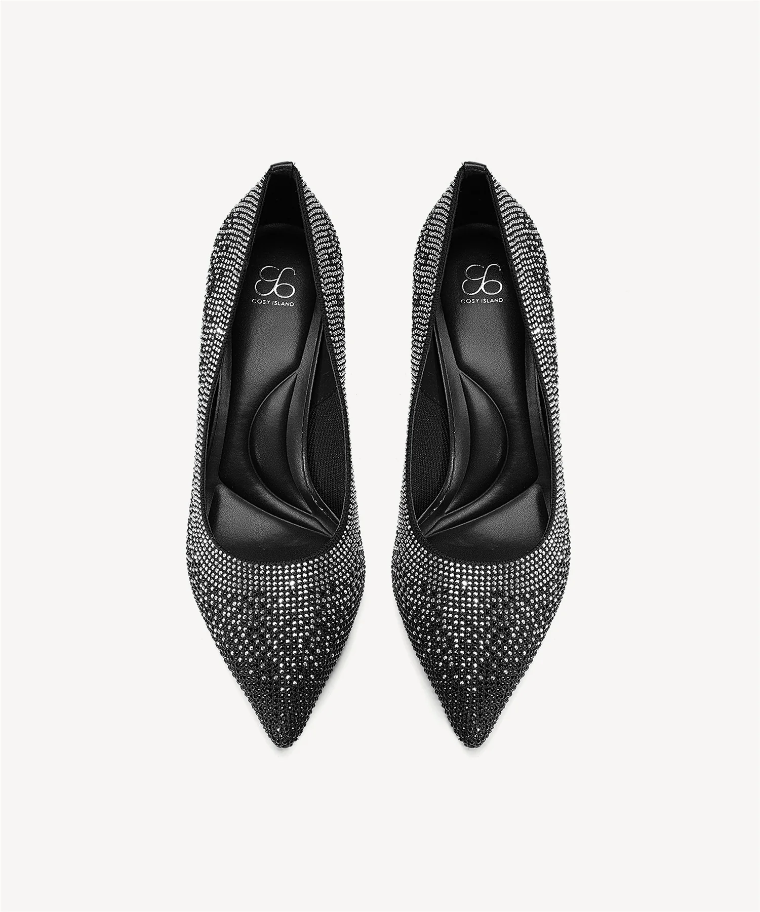 EternalPace Diamond Pointed Toe Heeled Pump - Image 30