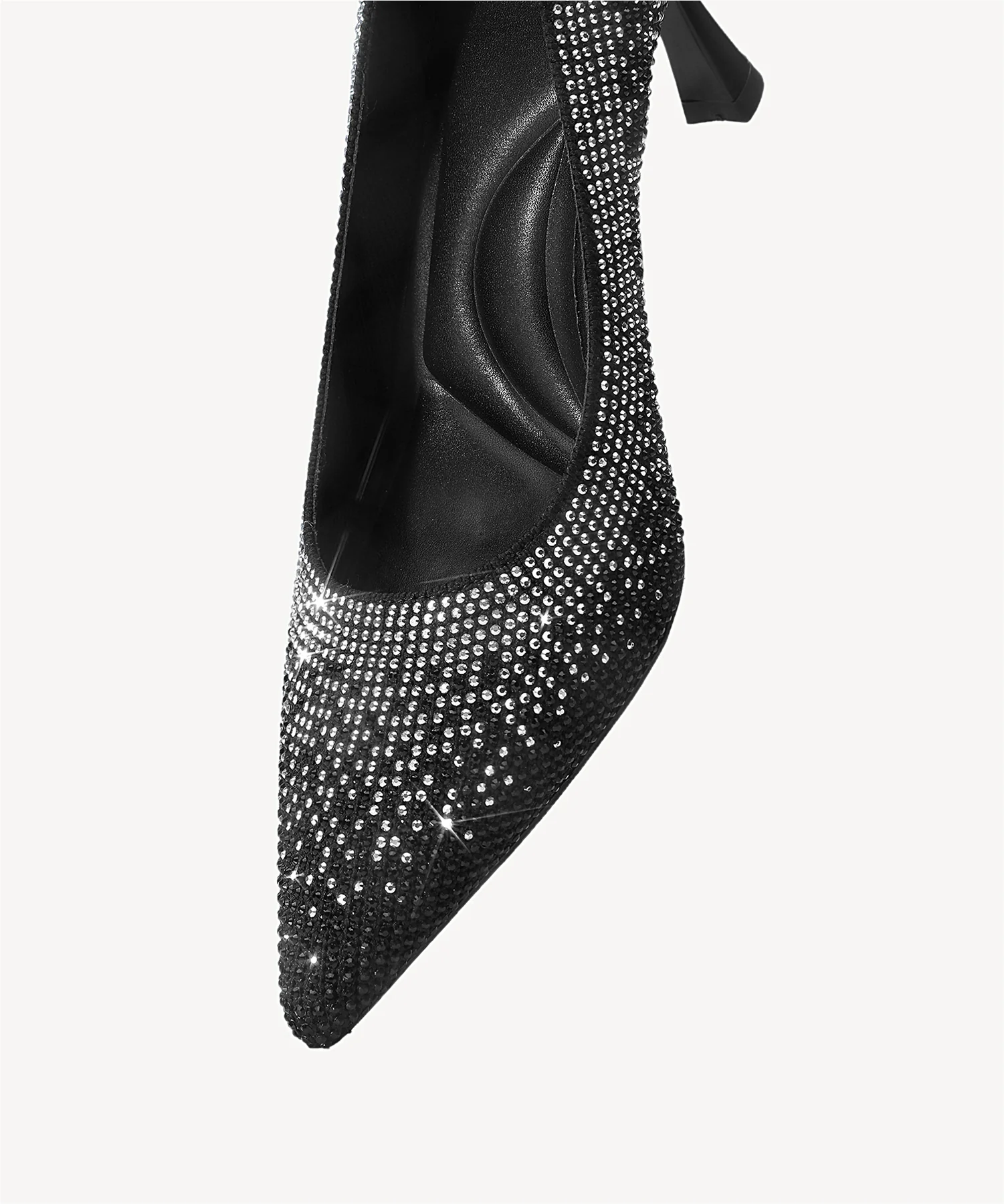 EternalPace Diamond Pointed Toe Heeled Pump - Image 33