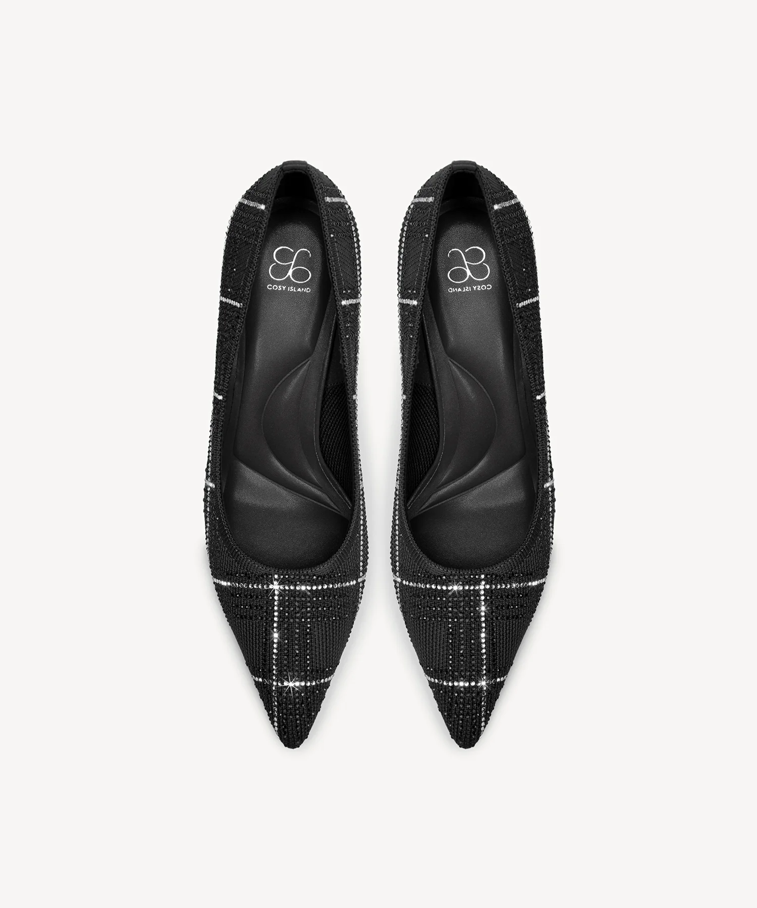 EternalPace Diamond Pointed Toe Heeled Pump - Image 37