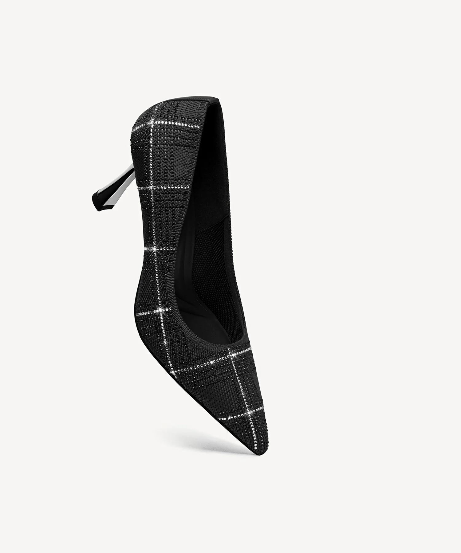 EternalPace Diamond Pointed Toe Heeled Pump - Image 39