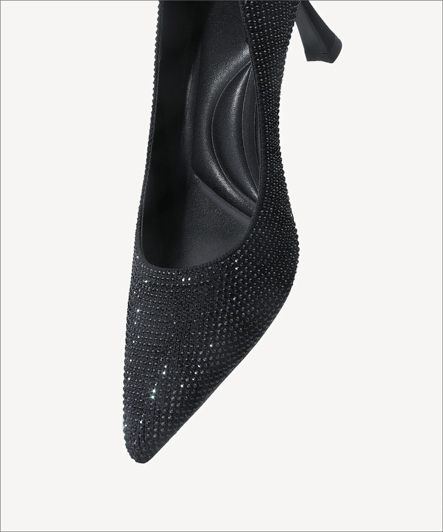 EternalPace Diamond Pointed Toe Heeled Pump - 2X Wide - Image 10