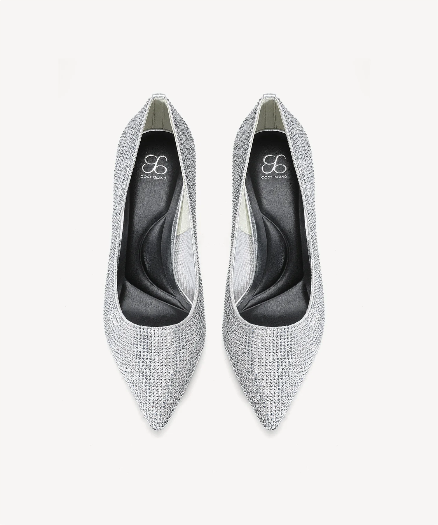 EternalPace Diamond Pointed Toe Heeled Pump - 2X Wide - Image 2