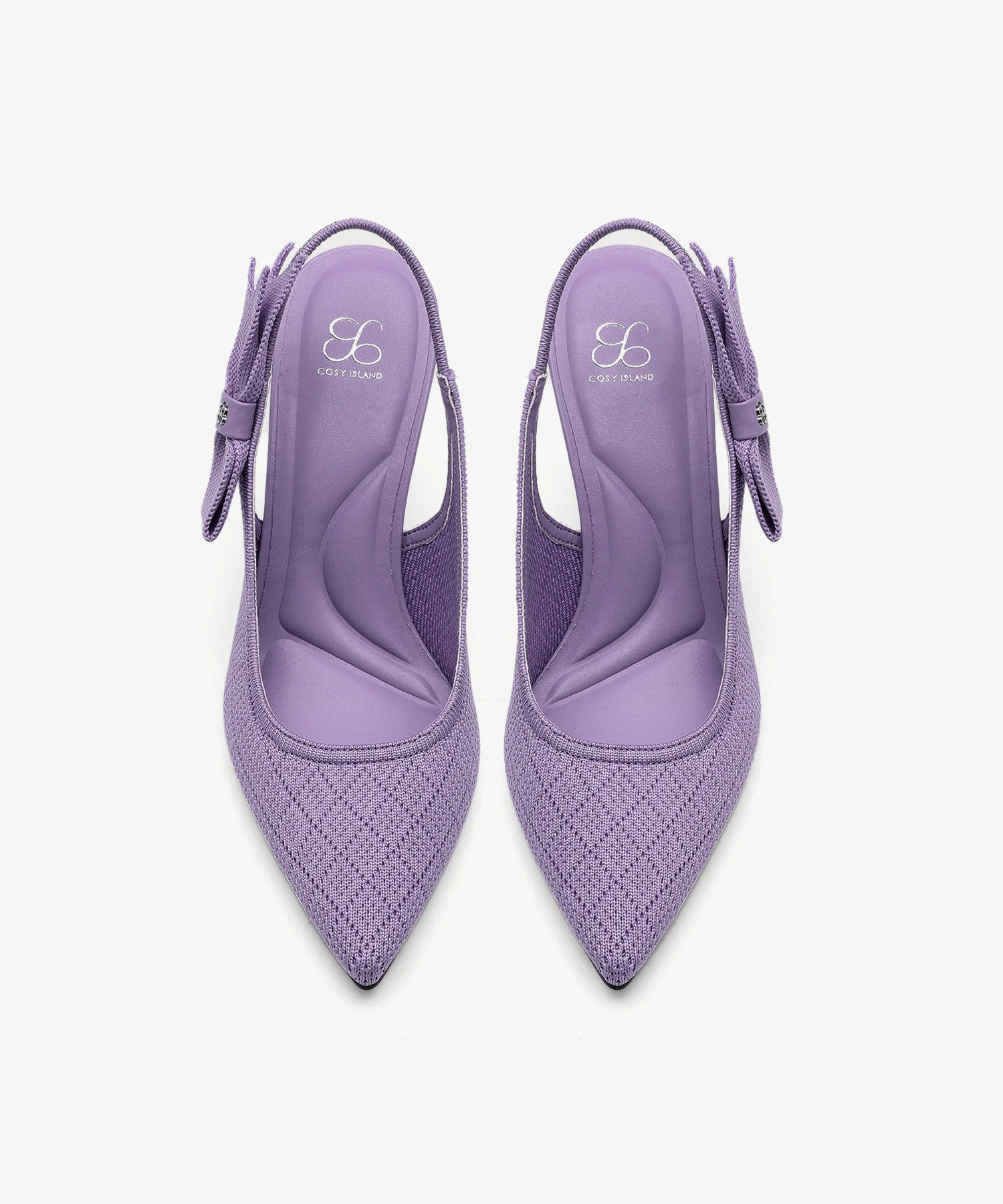 EverLush Bowknot Pointed Toe Heeled Slingback - Image 16
