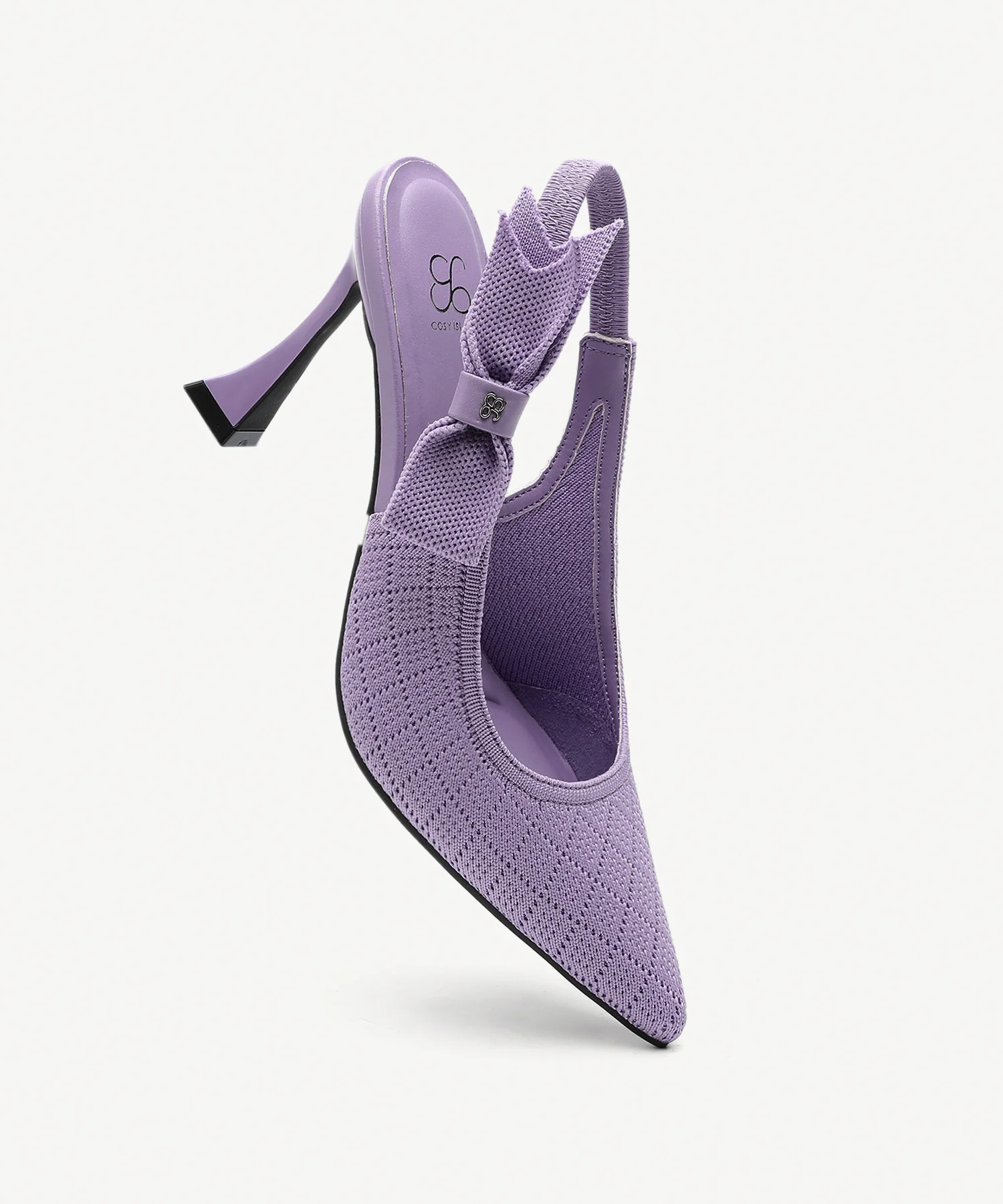 EverLush Bowknot Pointed Toe Heeled Slingback - Image 18
