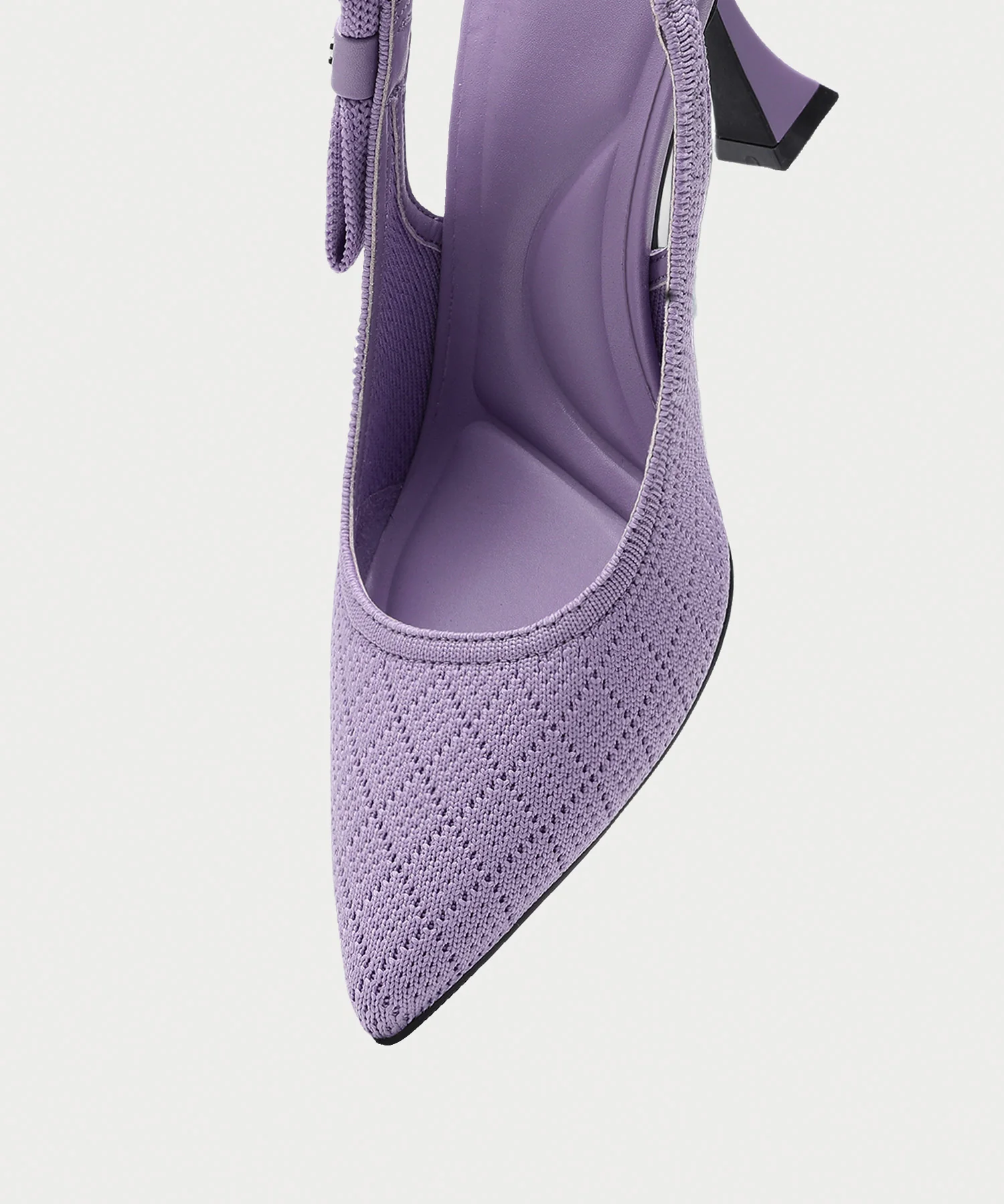 EverLush Bowknot Pointed Toe Heeled Slingback - Image 19