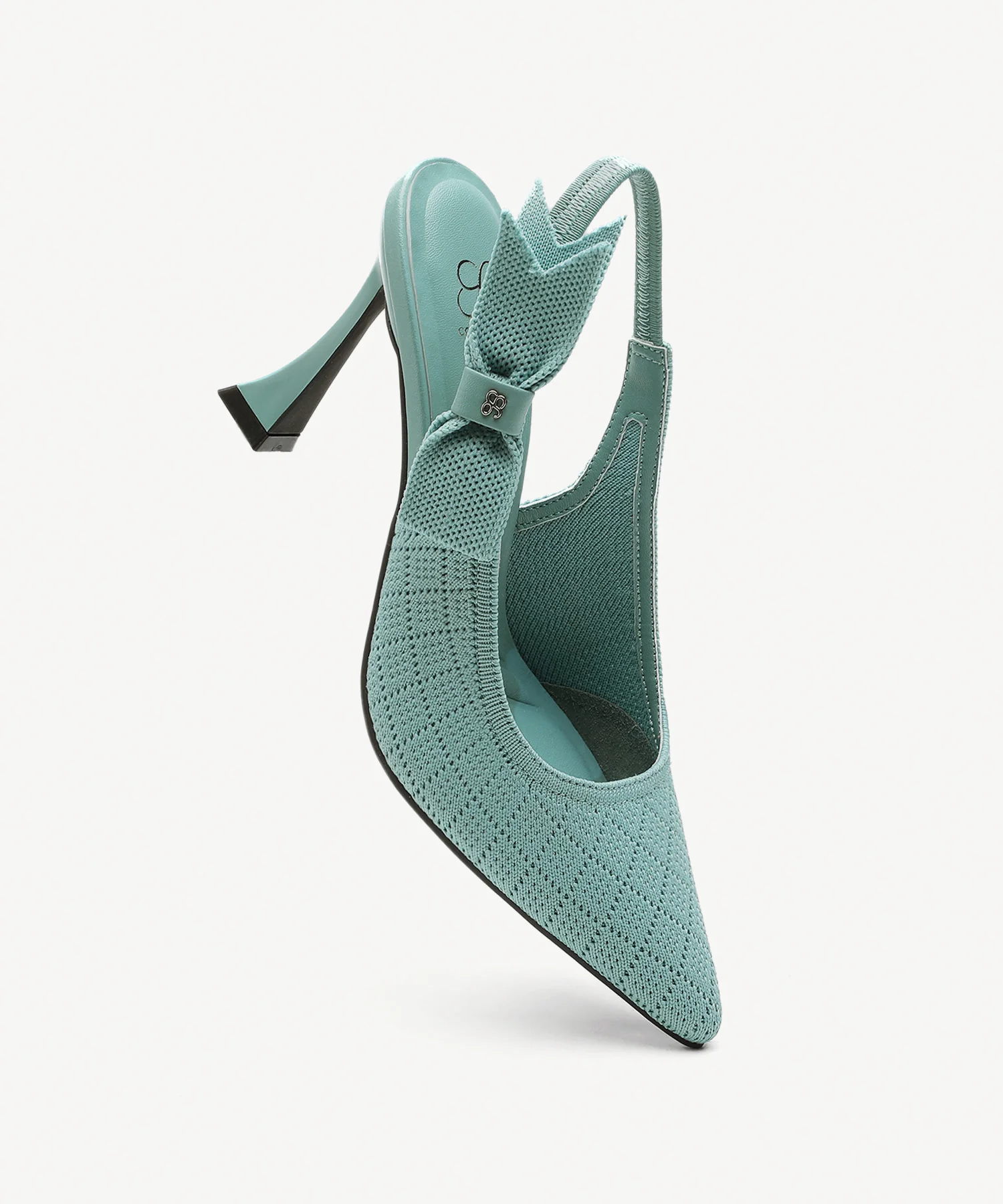 EverLush Bowknot Pointed Toe Heeled Slingback - Image 4