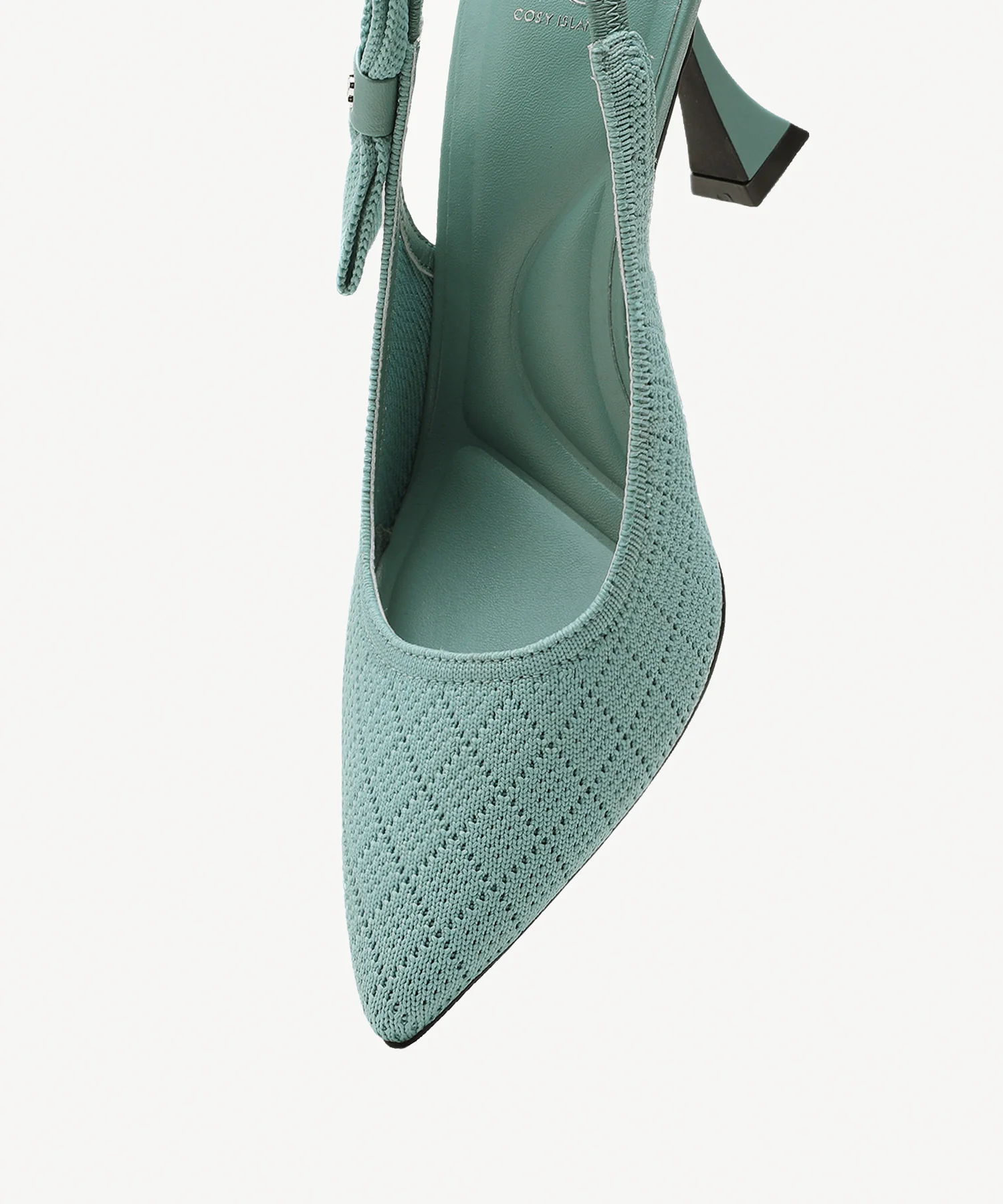 EverLush Bowknot Pointed Toe Heeled Slingback - Image 5
