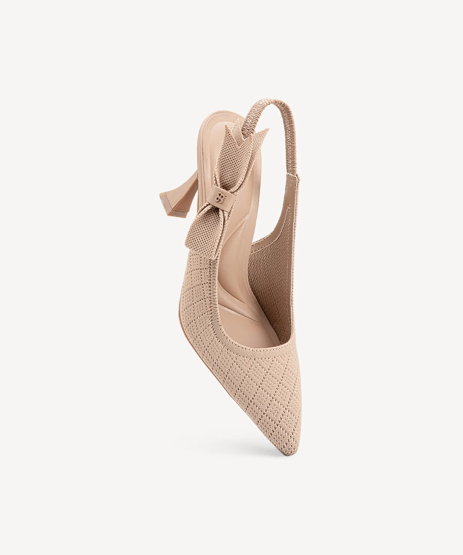 EverLush Bowknot Pointed Toe Heeled Slingback - Image 11