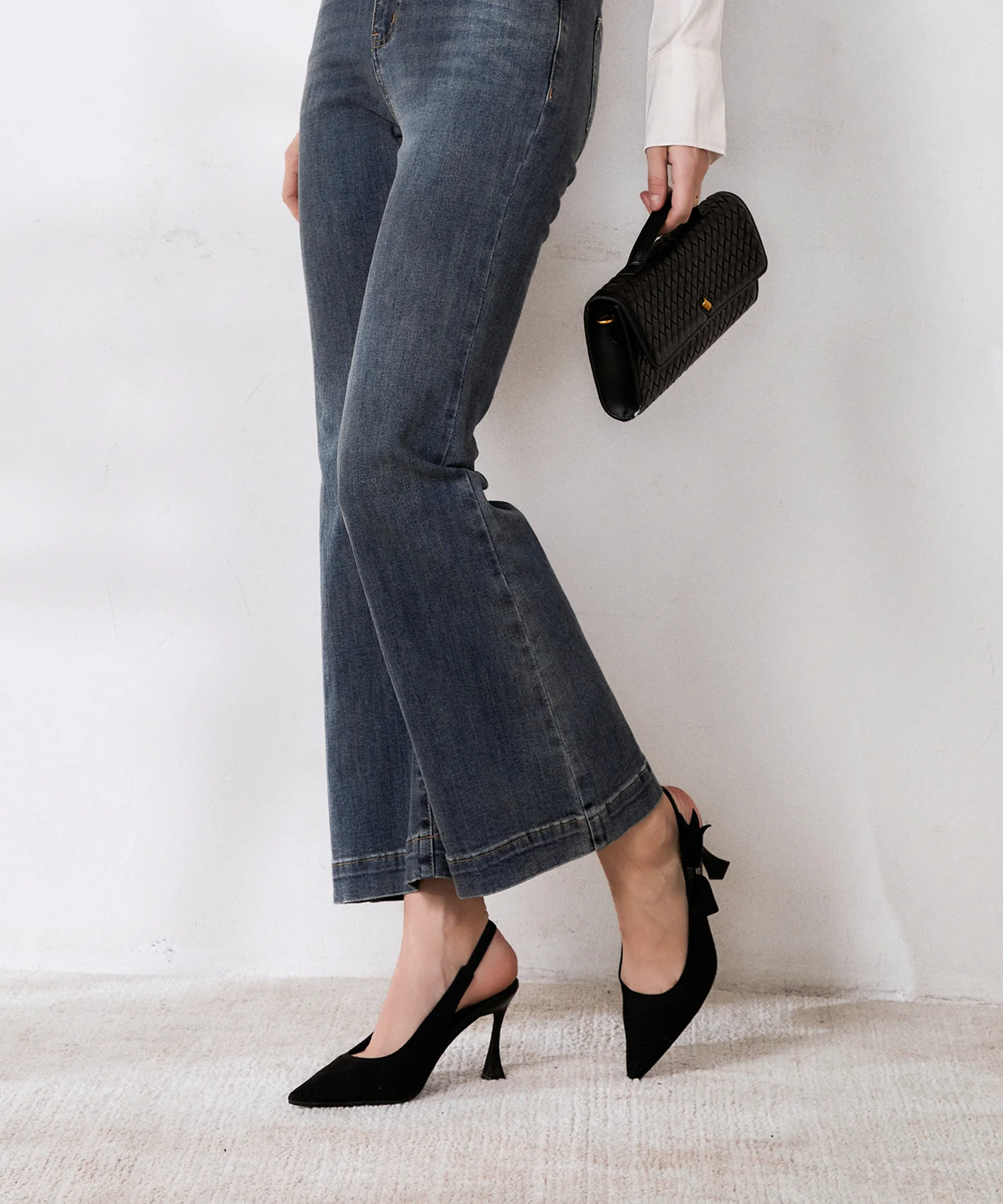 EverLush Bowknot Pointed Toe Heeled Slingback - Image 23