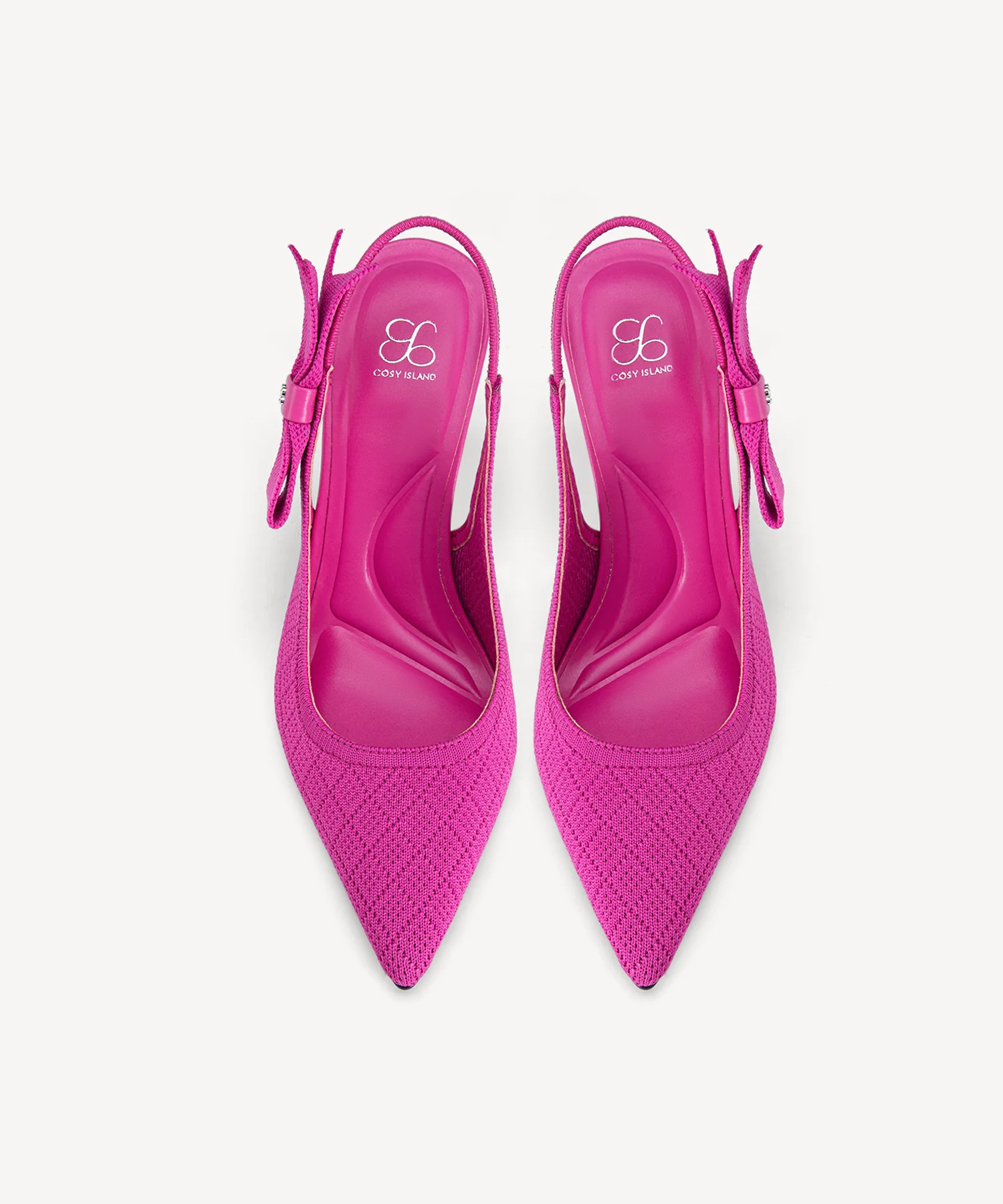 EverLush Bowknot Pointed Toe Heeled Slingback - Image 25