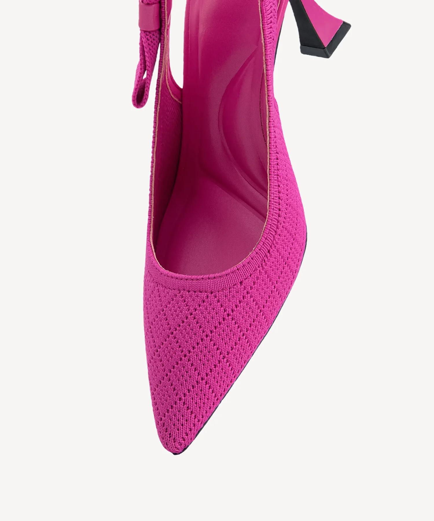 EverLush Bowknot Pointed Toe Heeled Slingback - Image 28
