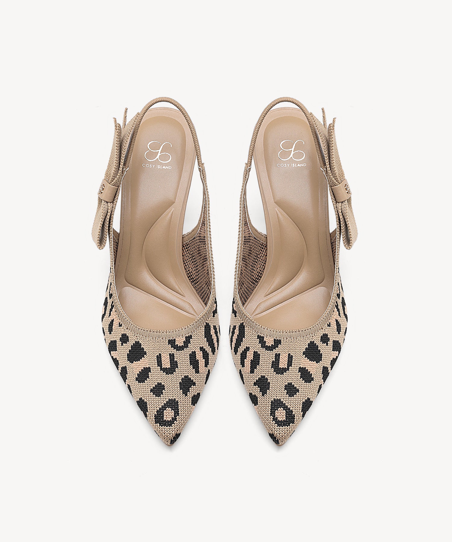 EverLush Bowknot Pointed Toe Heeled Slingback - Image 32