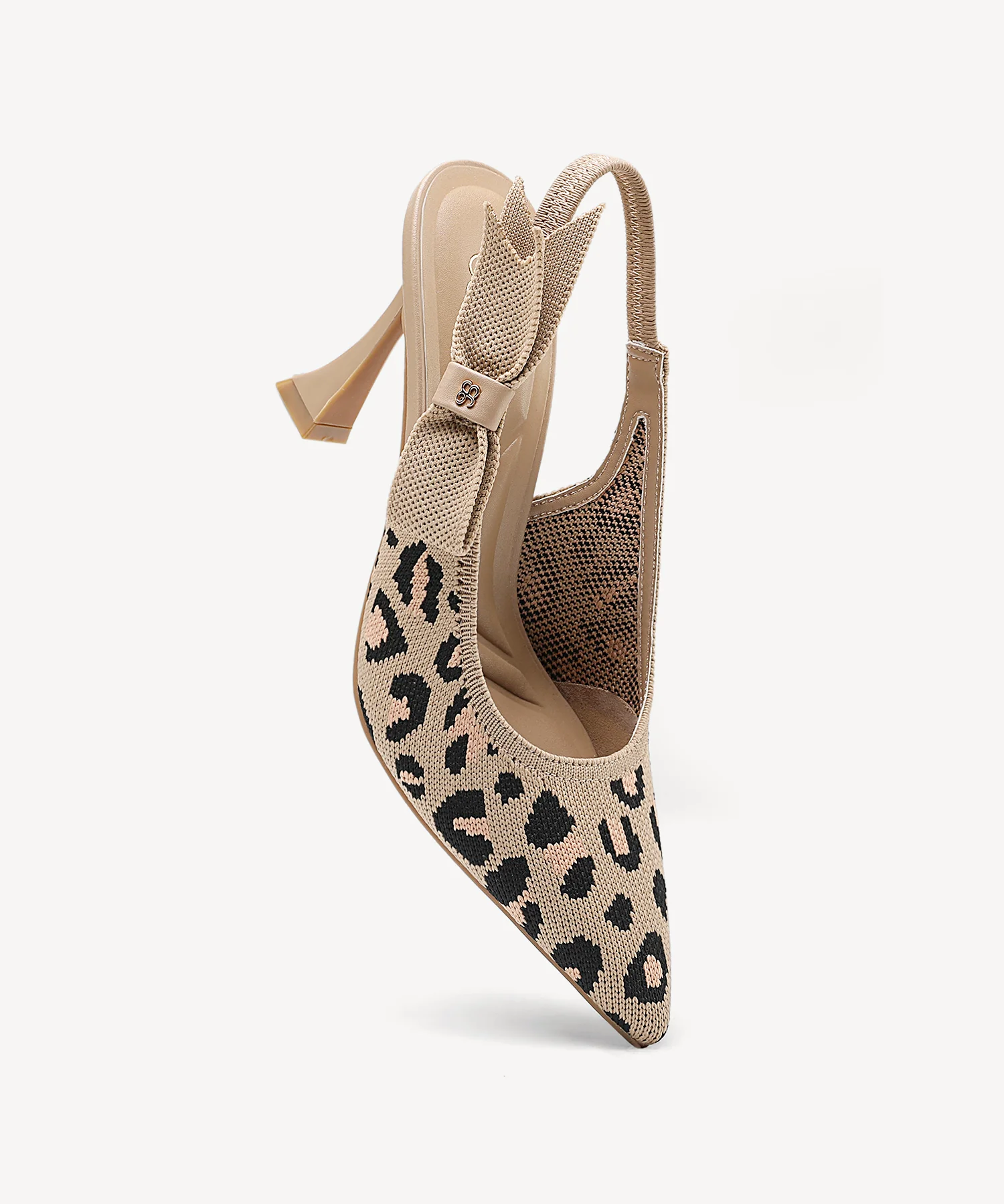 EverLush Bowknot Pointed Toe Heeled Slingback - Image 34