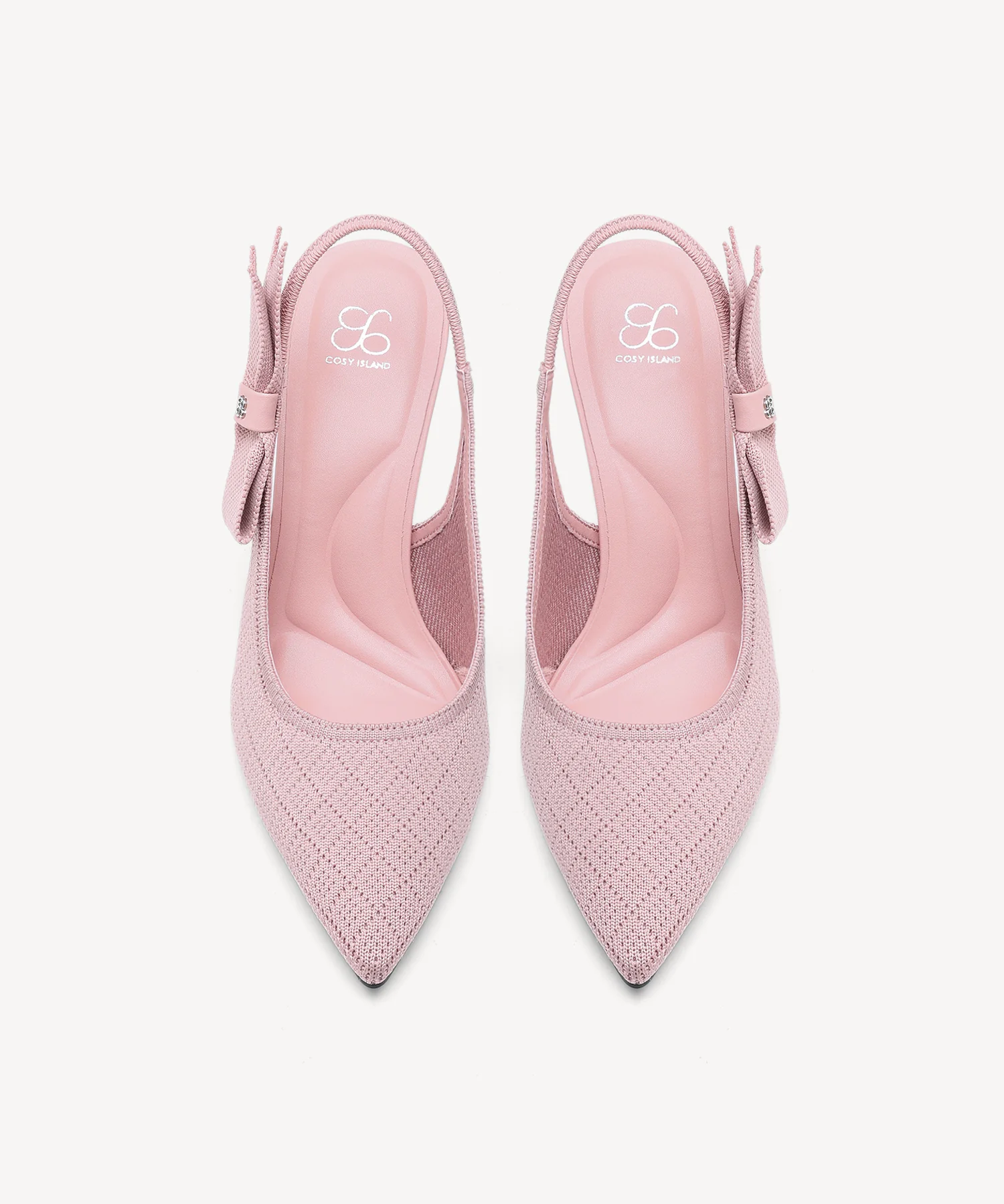 EverLush Bowknot Pointed Toe Heeled Slingback - Image 39