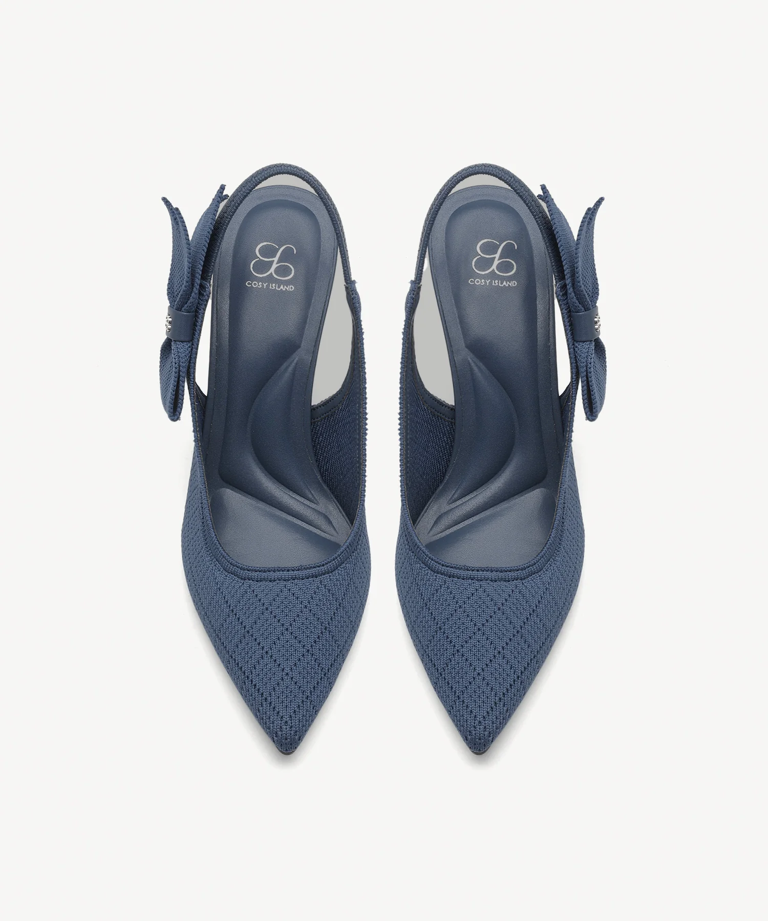 EverLush Bowknot Pointed Toe Heeled Slingback - Image 46