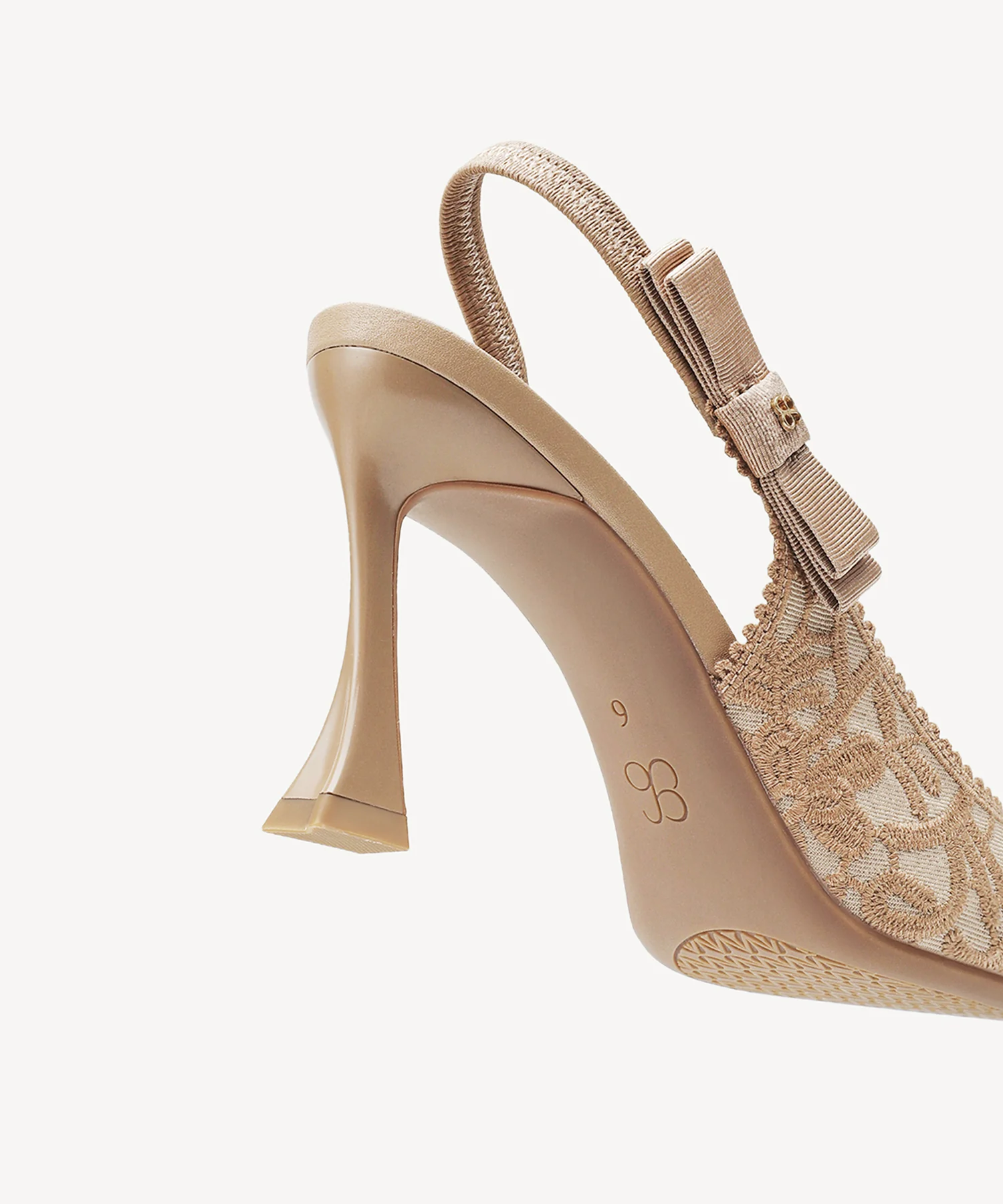 EverLush Bowknot Pointed Toe Heeled Slingback - Image 6