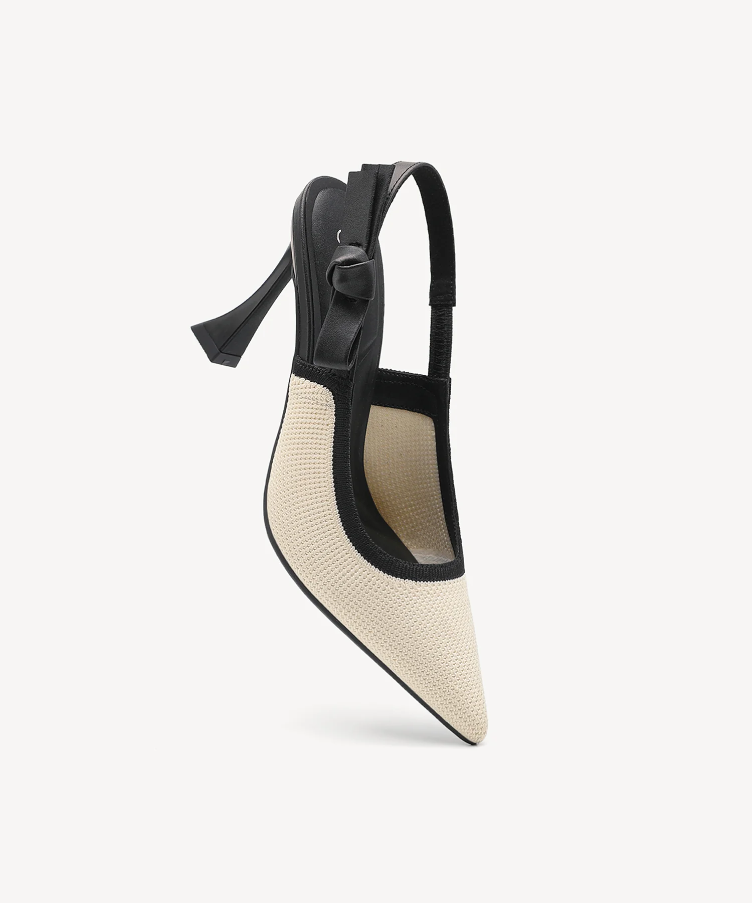 EverLush Bowknot Pointed Toe Heeled Slingback - Image 62
