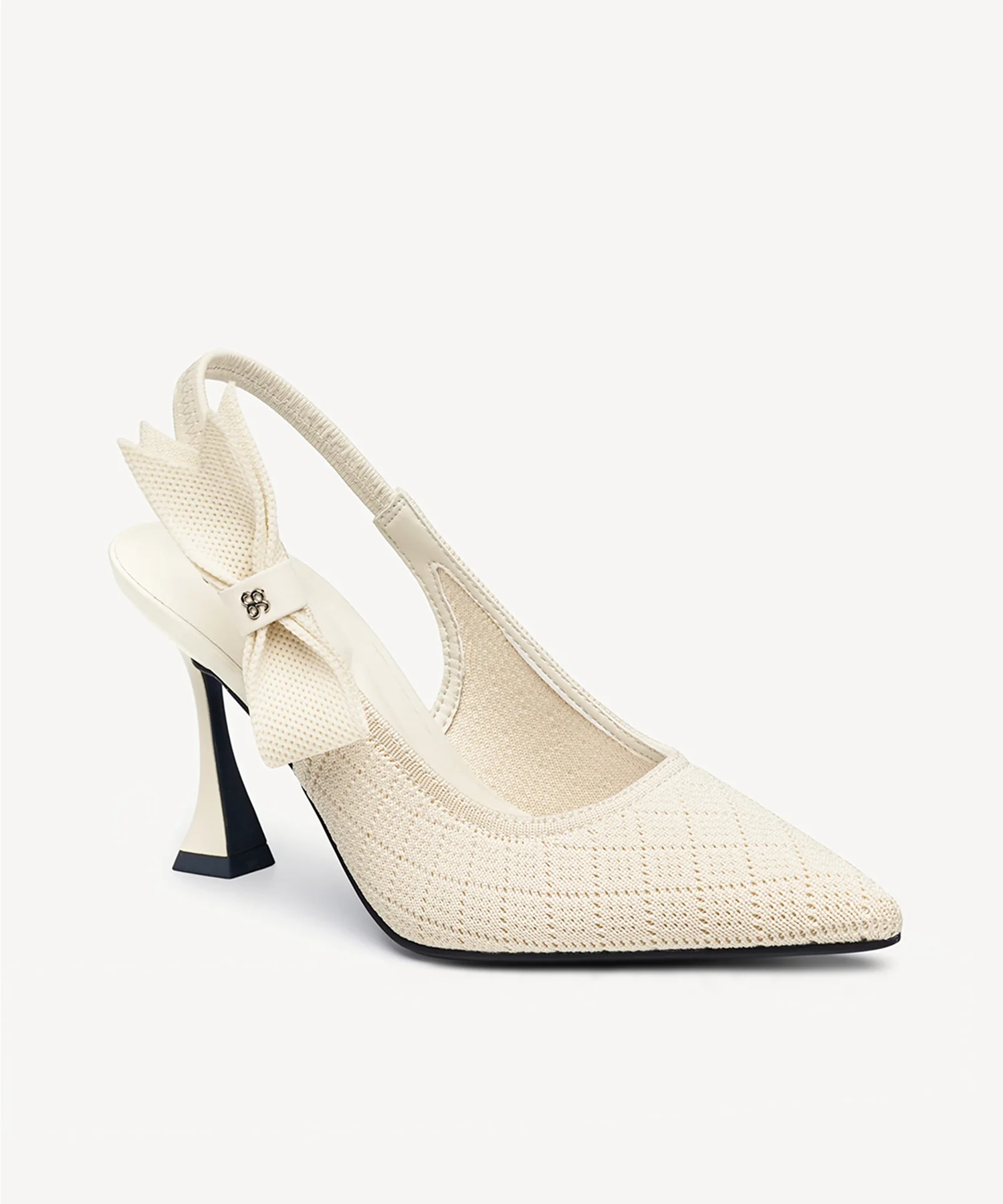 EverLush Bowknot Pointed Toe Heeled Slingback - Image 66
