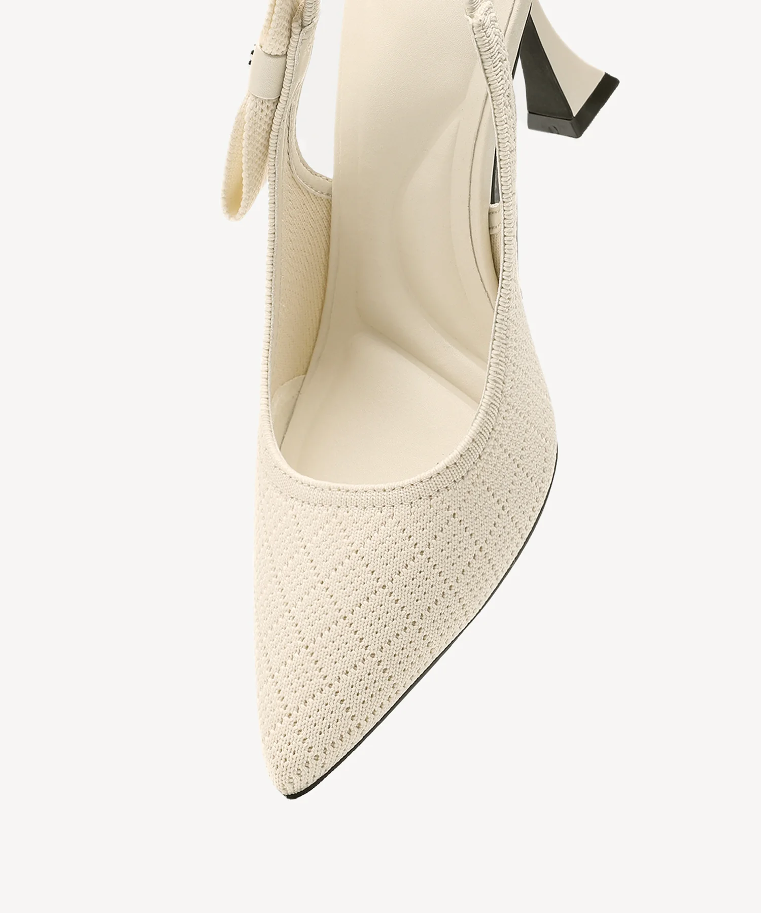 EverLush Bowknot Pointed Toe Heeled Slingback - Image 70