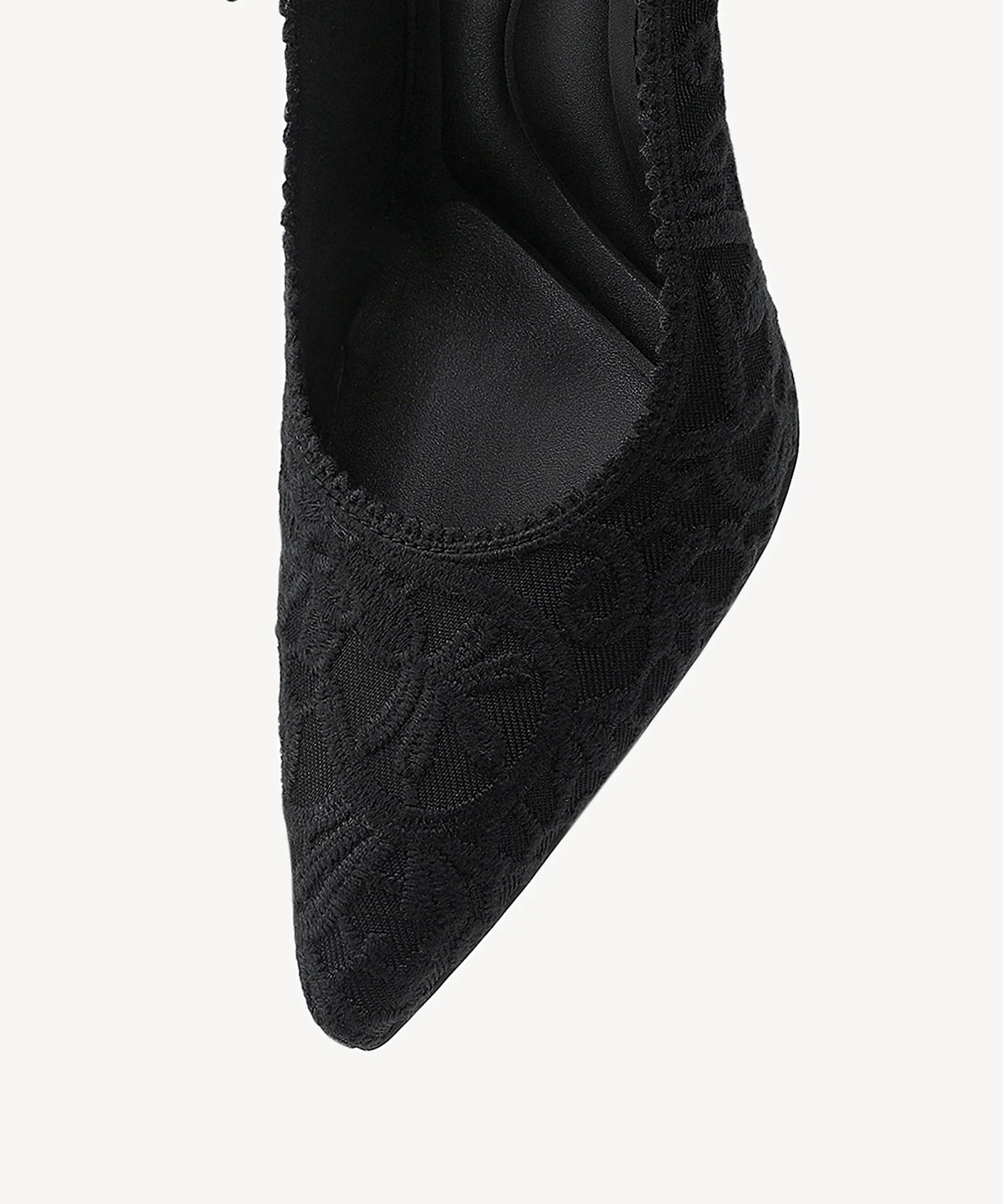EverLush Bowknot Pointed Toe Heeled Slingback - Image 84