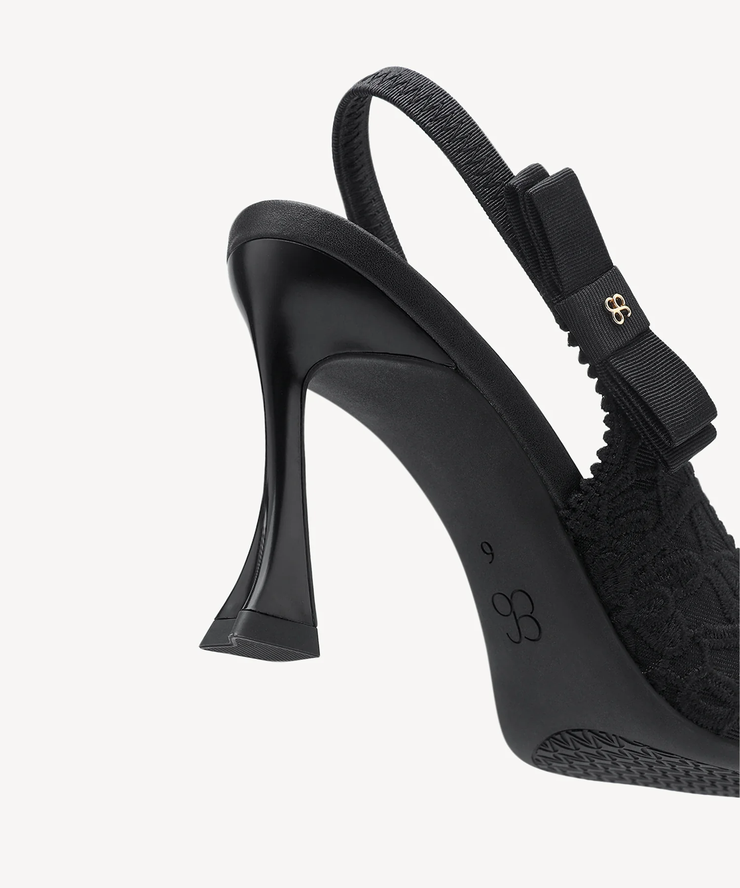 EverLush Bowknot Pointed Toe Heeled Slingback - Image 85