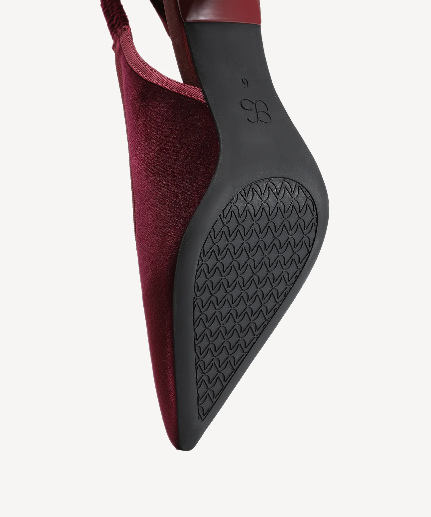 Everlush Velvet Pointed Toe Heeled Slingback - Image 6