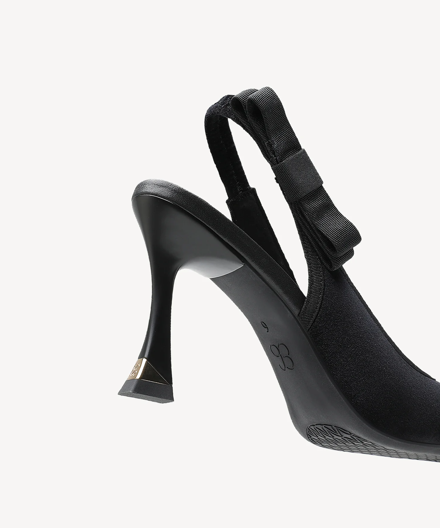 Everlush Velvet Pointed Toe Heeled Slingback - Image 11