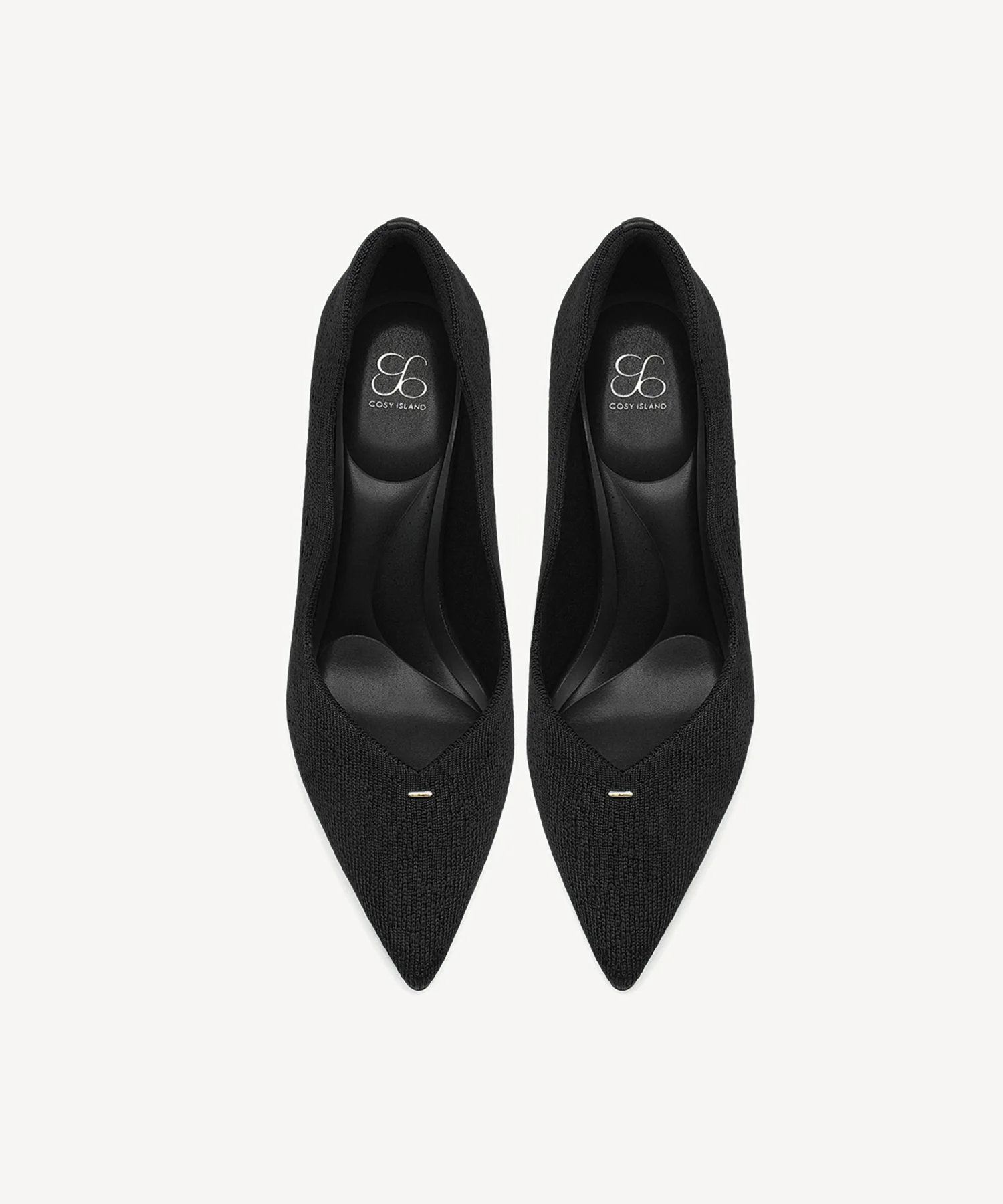 Flora V-Flow Pointed Toe Stiletto Heeled Pump - Image 14