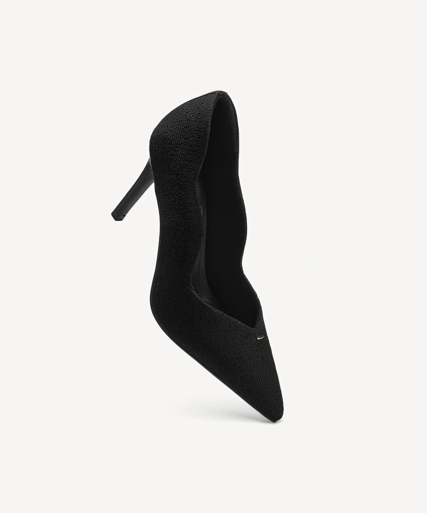 Flora V-Flow Pointed Toe Stiletto Heeled Pump - Image 15
