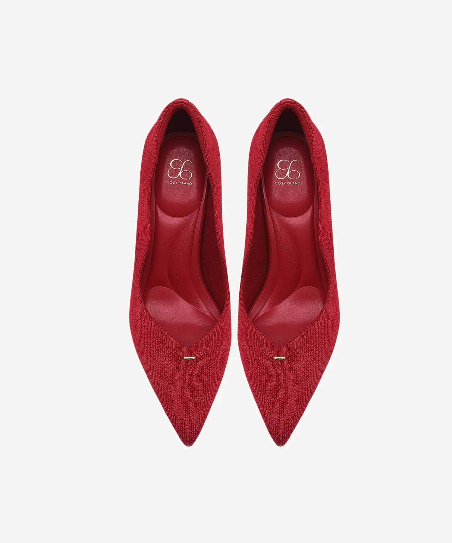 Flora V-Flow Pointed Toe Stiletto Heeled Pump - Image 2