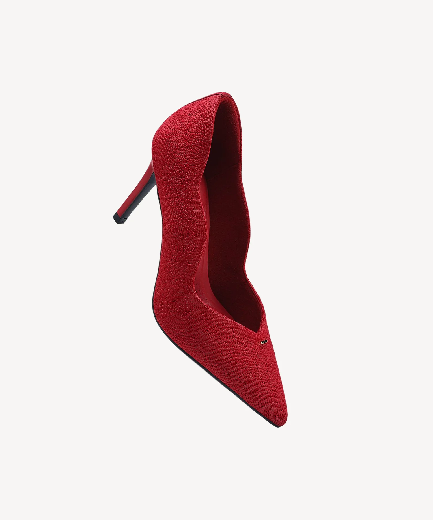 Flora V-Flow Pointed Toe Stiletto Heeled Pump - Image 3