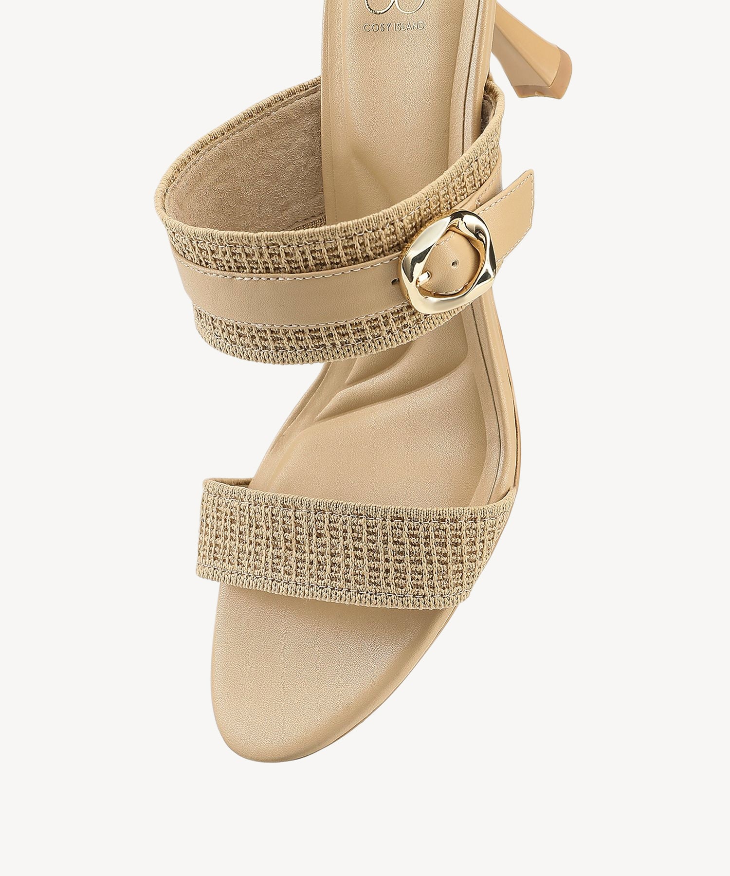 GildGlide Buckle Stiletto Double Strap Sandal - Image 4