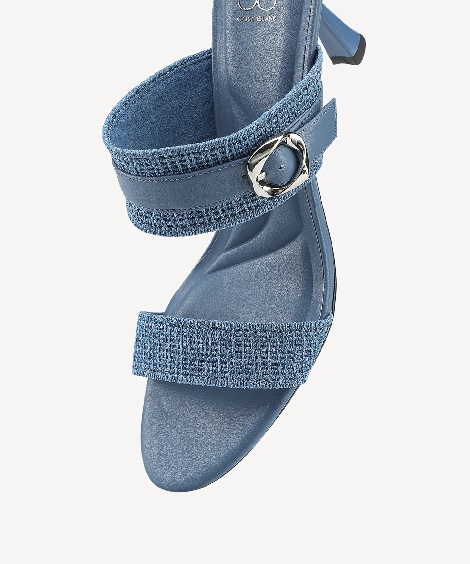 GildGlide Buckle Stiletto Double Strap Sandal - Image 16
