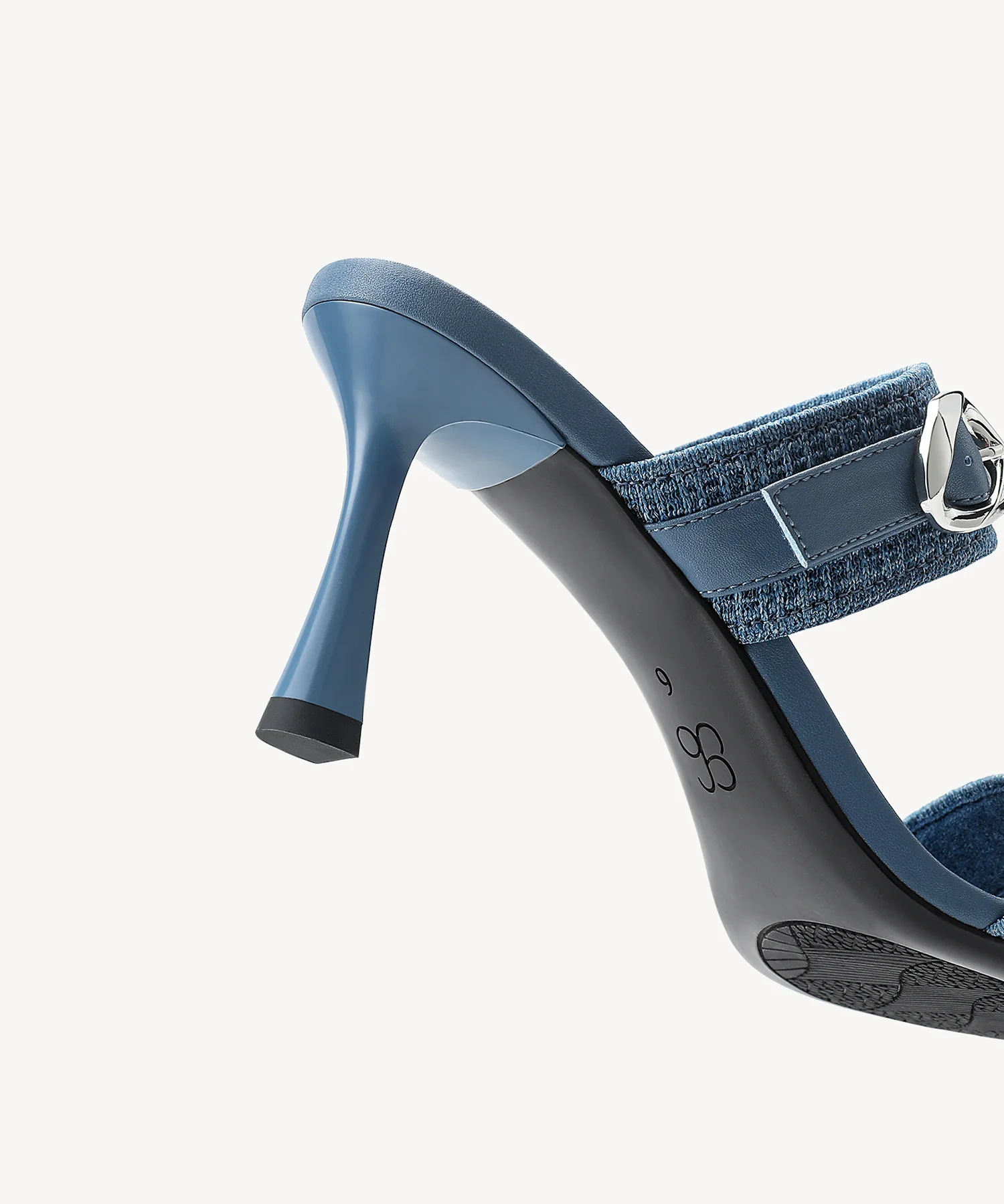 GildGlide Buckle Stiletto Double Strap Sandal - Image 17
