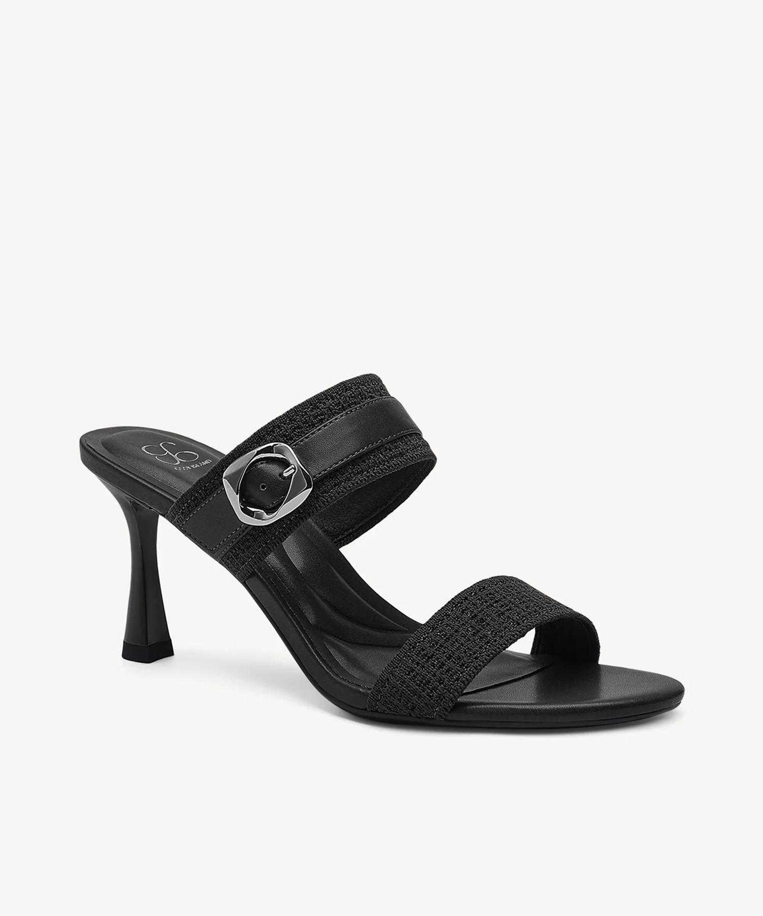 GildGlide Buckle Stiletto Double Strap Sandal - Image 19