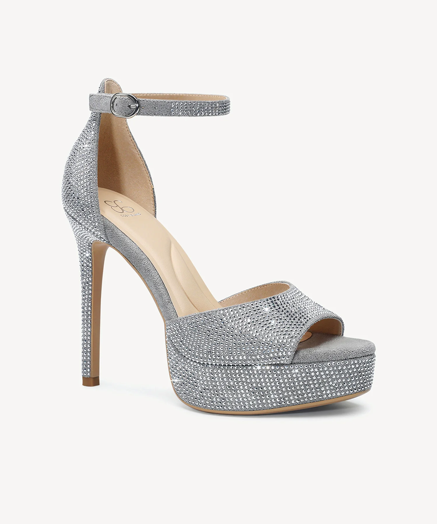 GlimmerRise Strapped Platform Heeled Sandal - Image 13