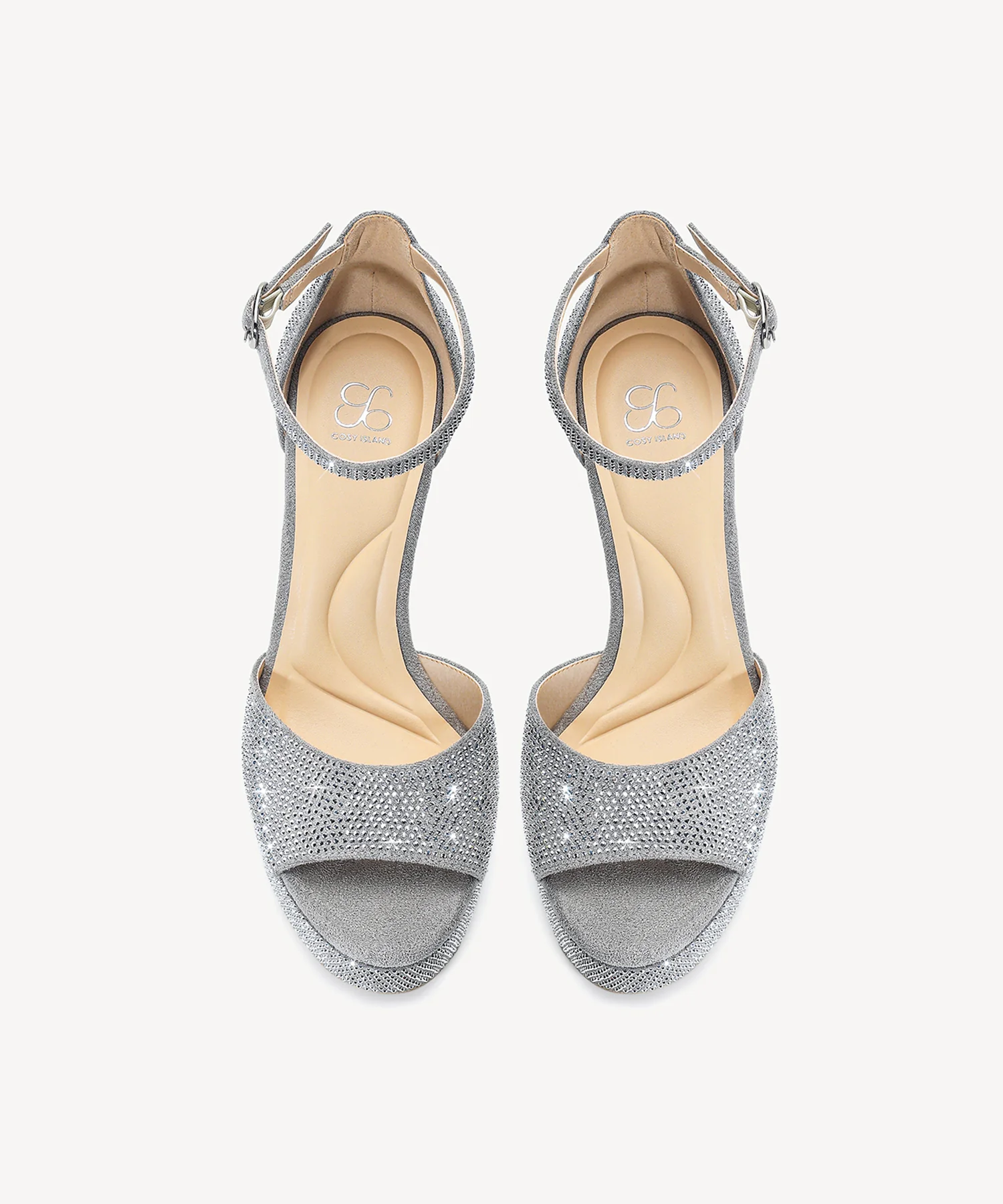 GlimmerRise Strapped Platform Heeled Sandal - Image 14