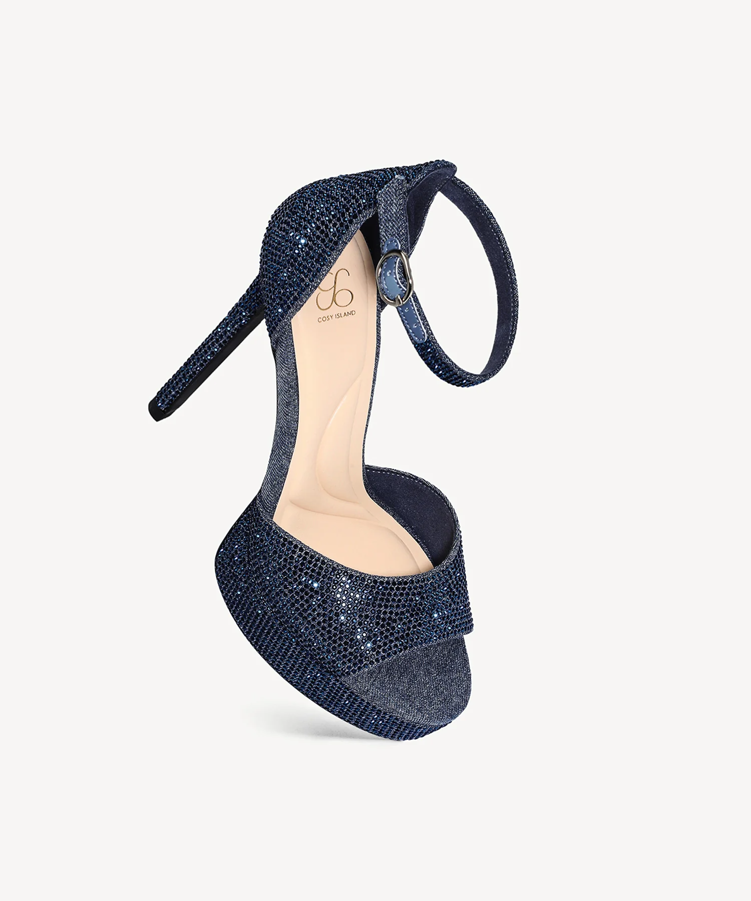 GlimmerRise Strapped Platform Heeled Sandal - Image 33
