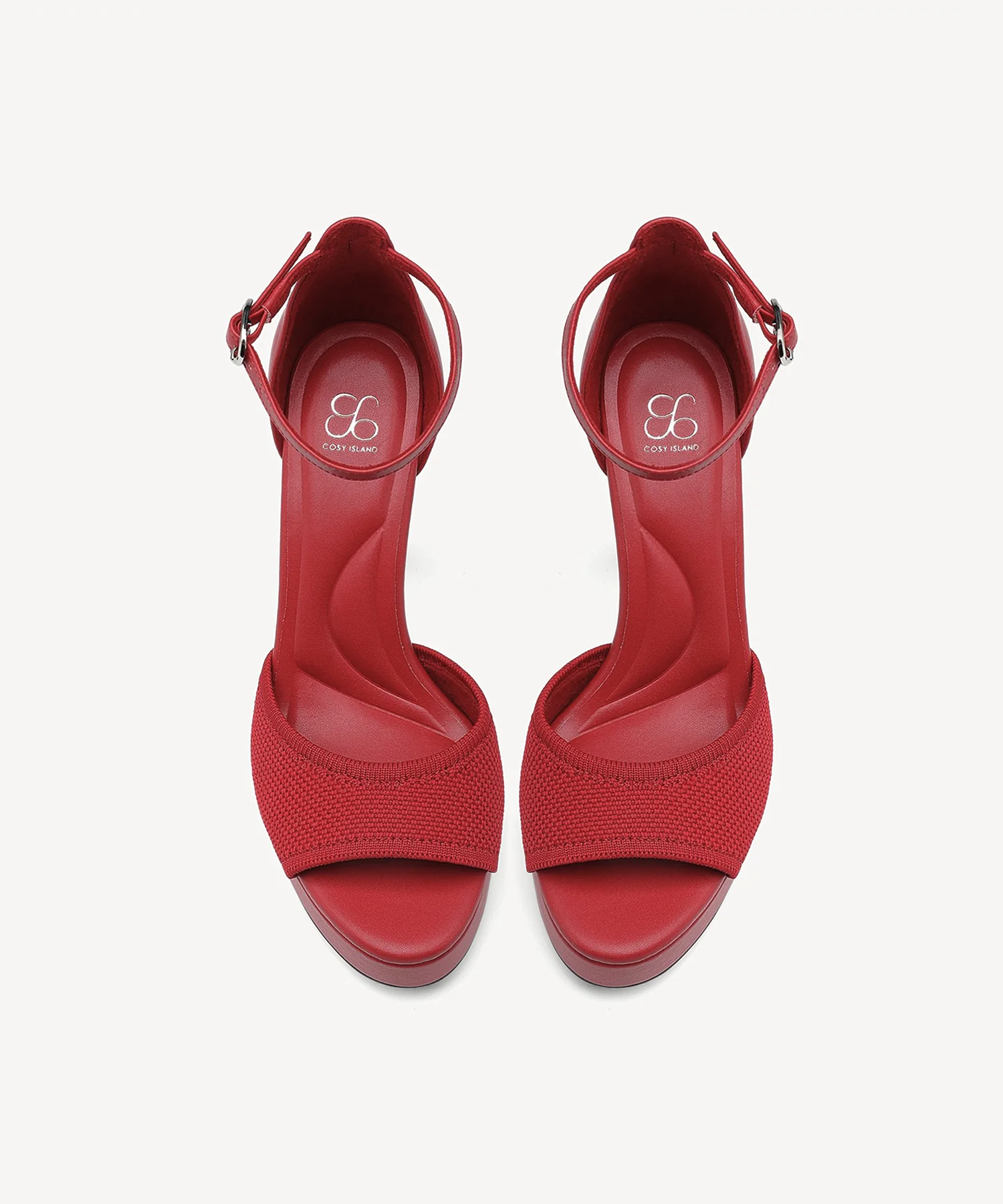 GlimmerRise Strapped Platform Heeled Sandal - Image 38