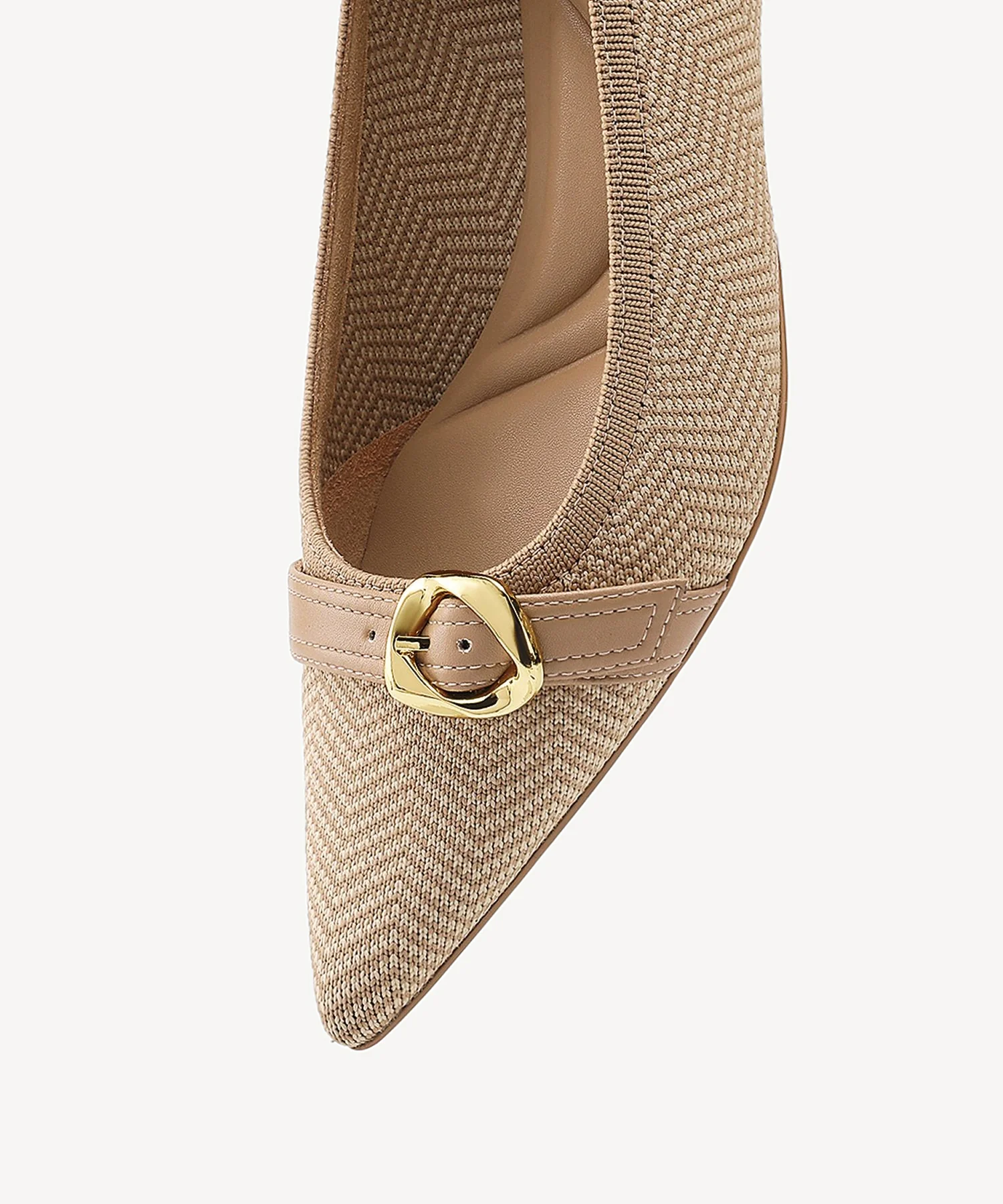 GraceLevel Pointed Toe Block Heeled Pump - Image 4